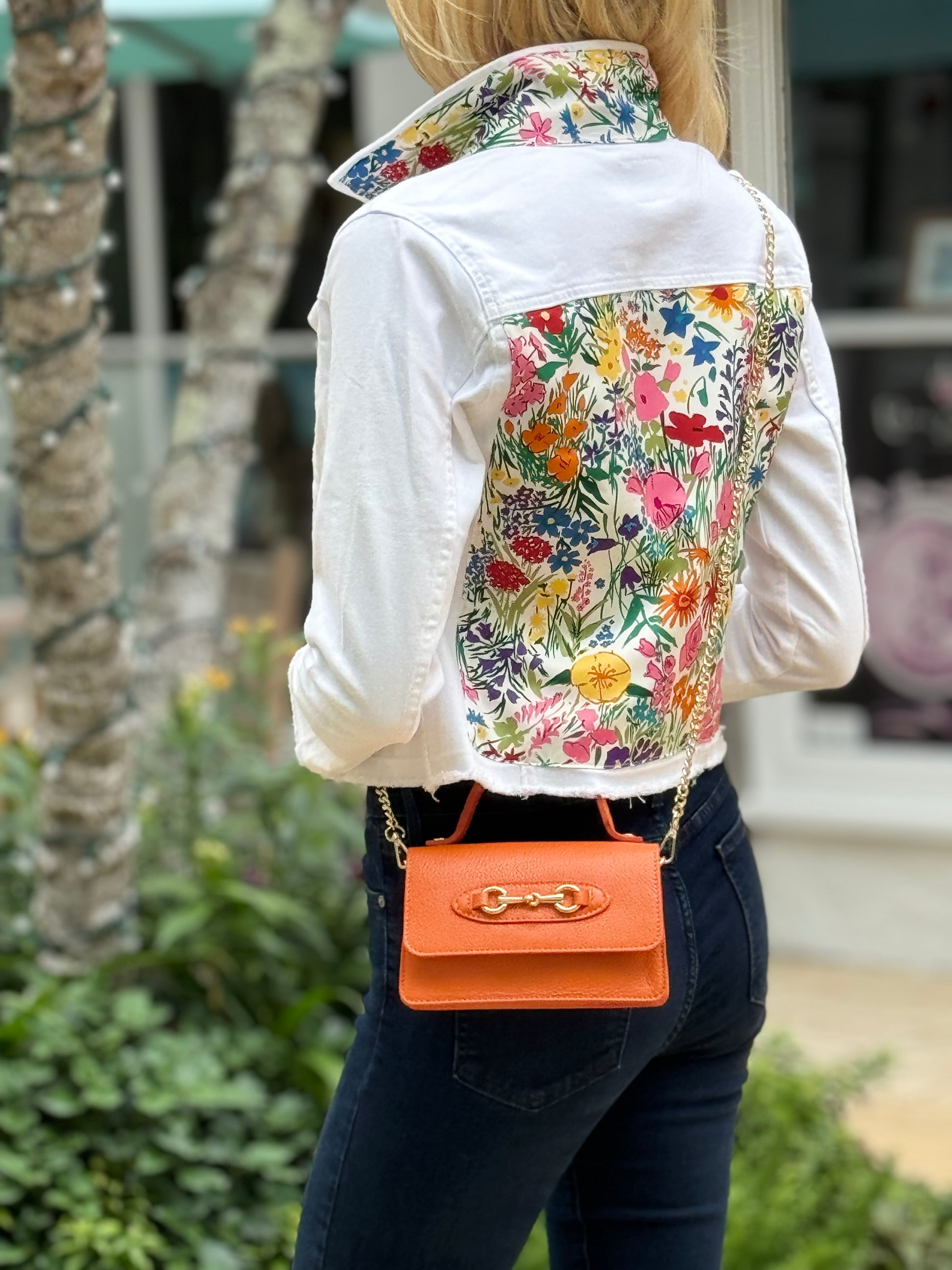 Purse / Sorrento Italian Leather / Orange/wholesale - Stacy Bradley Design