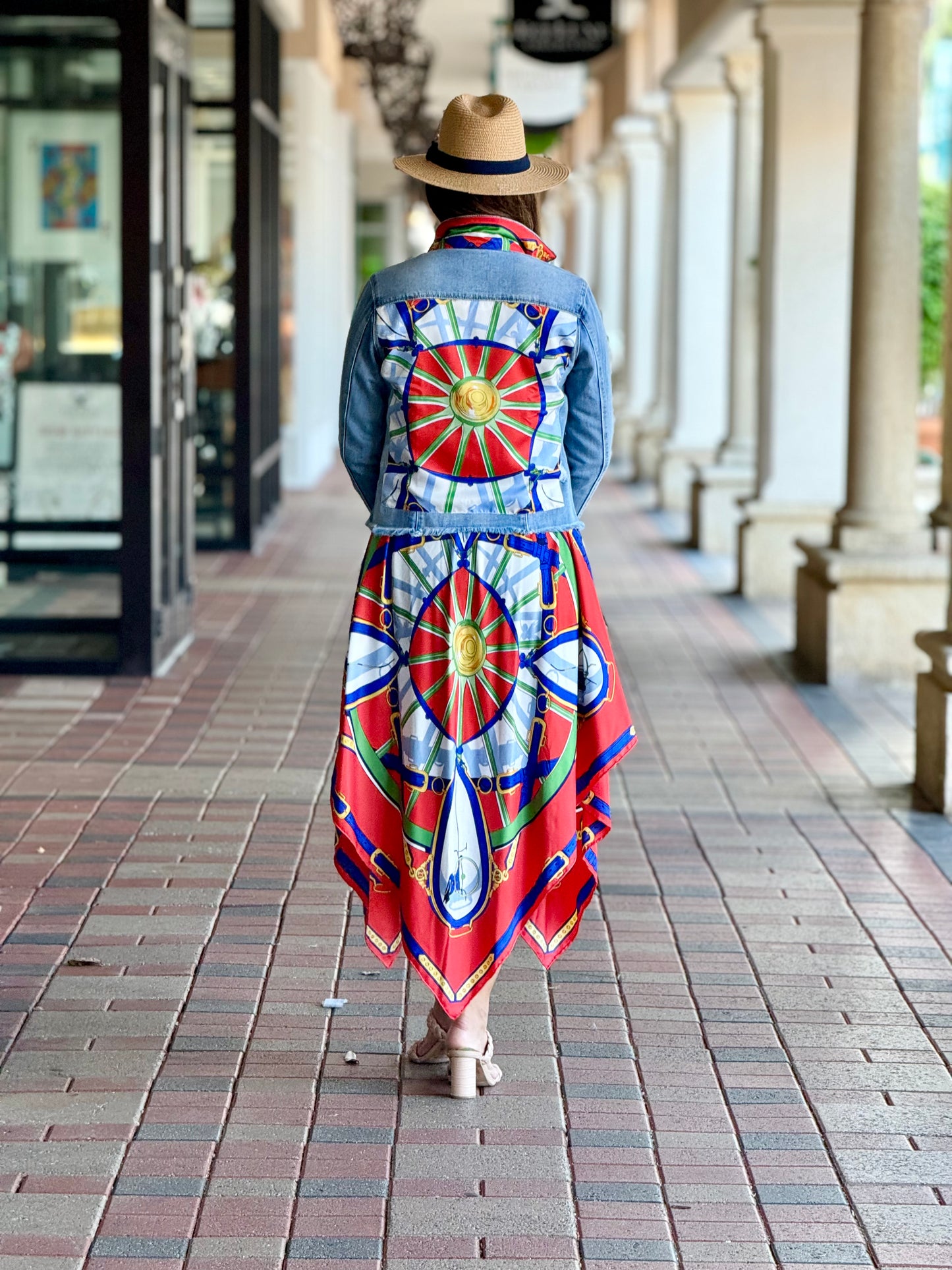 Silk Dress / Love Red - Stacy Bradley Design