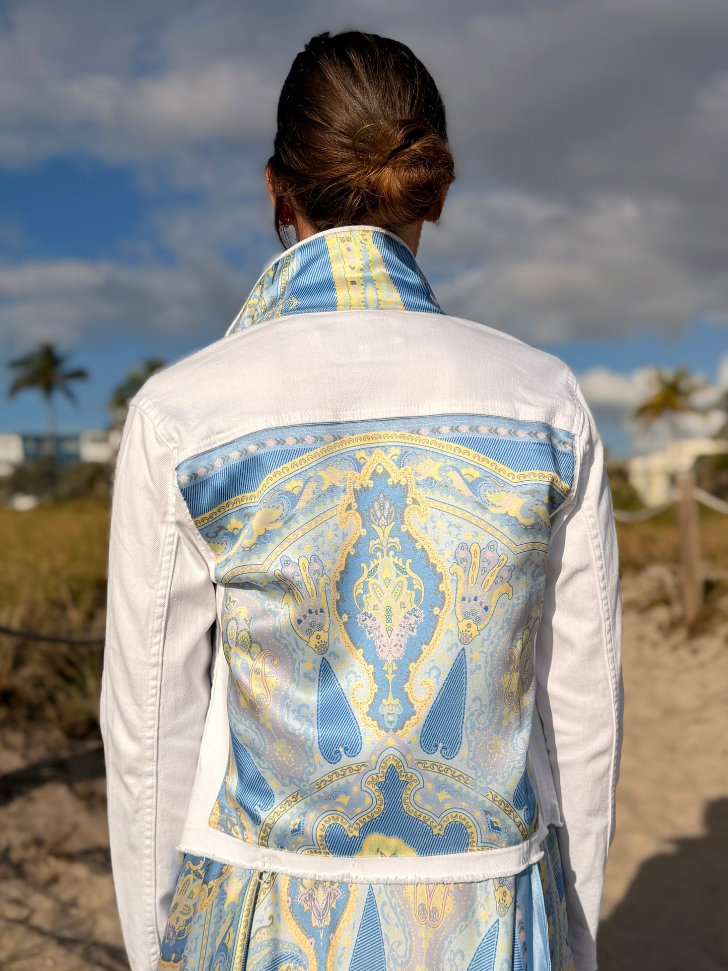 Silk Dress / Serenity Garden