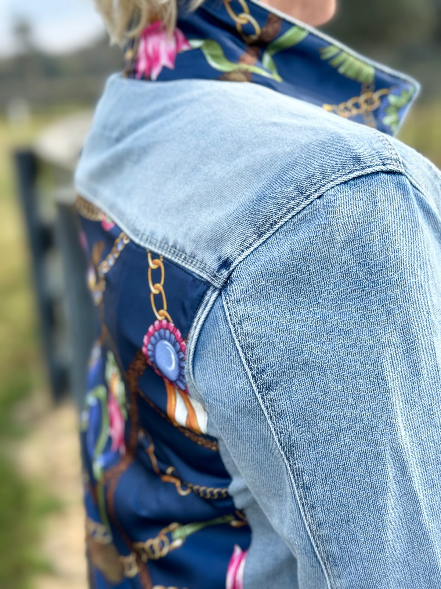 The Light Demin Jacket / Winners Ribbon / wholesale - Stacy Bradley Design