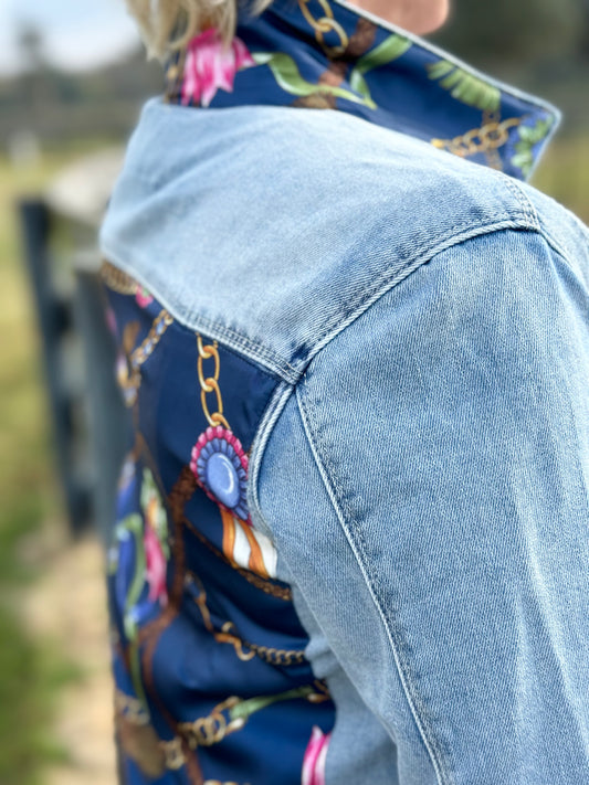 The Light Demin Jacket / Winners Ribbon / wholesale - Stacy Bradley Design