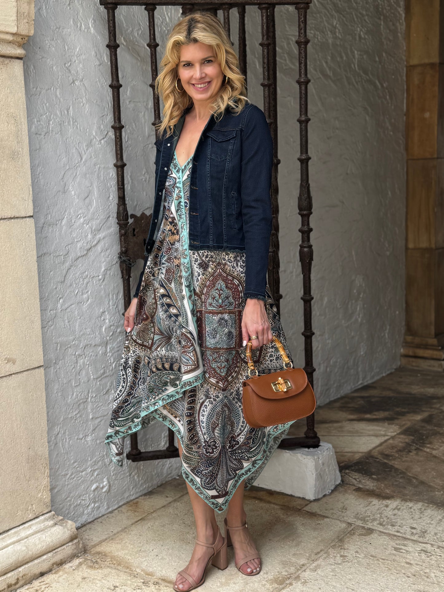 Silk Dress / Lots of Fun Colors - Stacy Bradley Design
