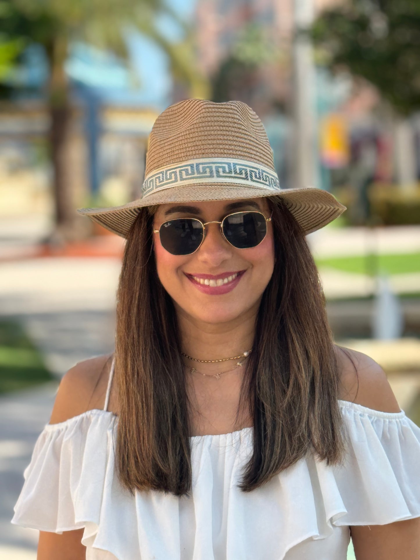 Hat / Greek Isle / Natural Green / Wholesale - Stacy Bradley Design