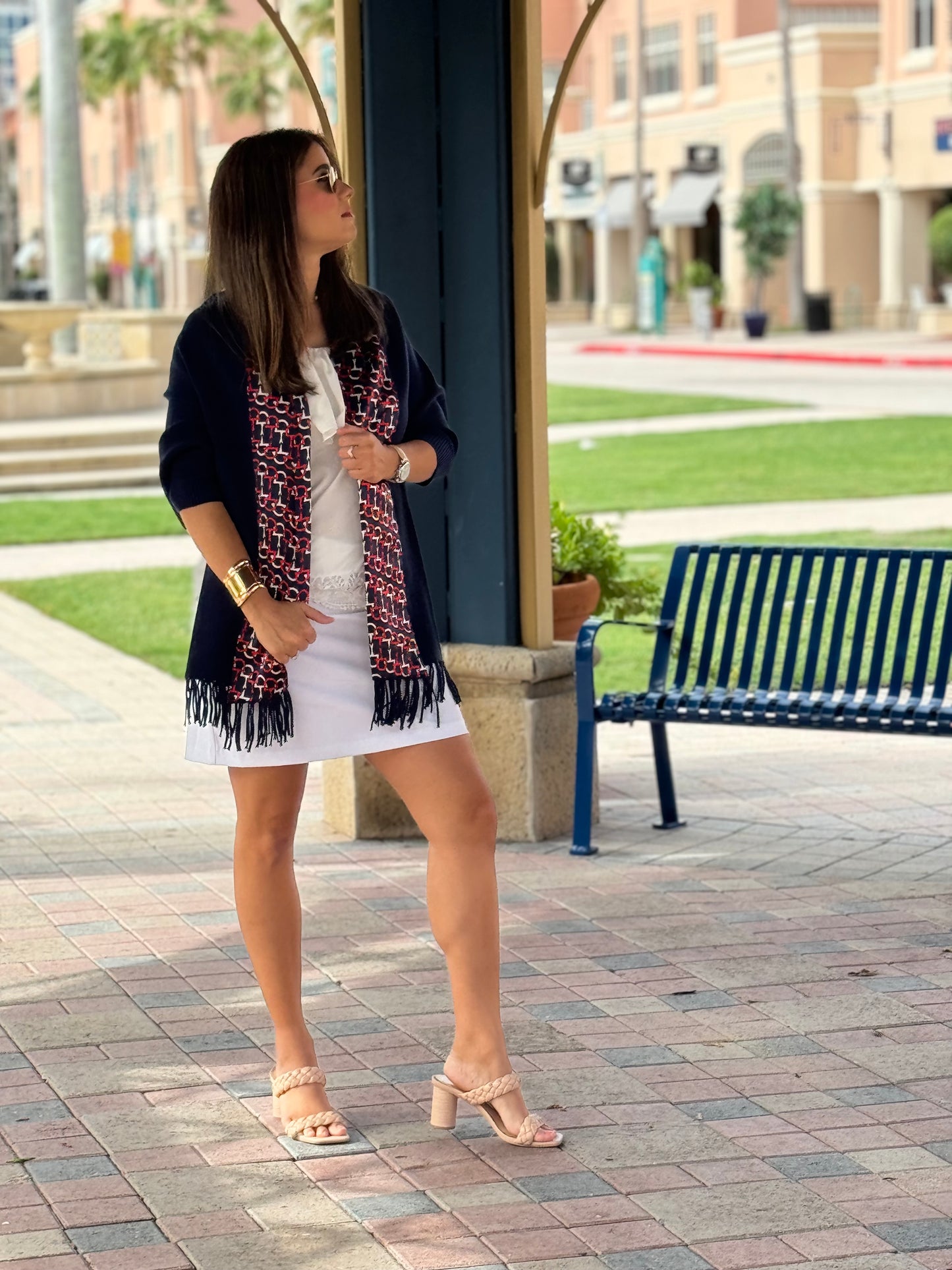 Cozy Sweater Wrap / Navy / Get My Bit / wholesale - Stacy Bradley Design