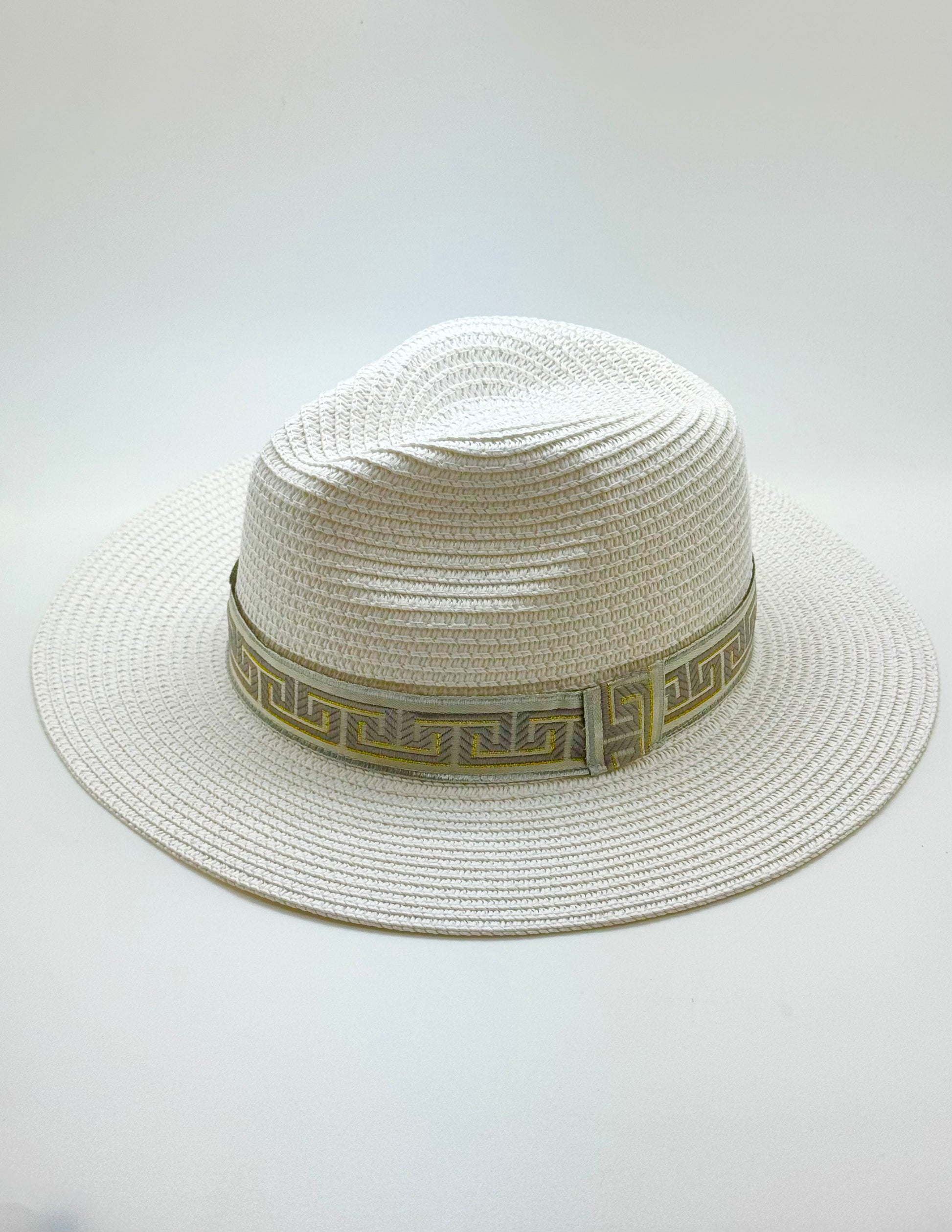 Hat / Greek Isle / White Gold / Wholesale - Stacy Bradley Design