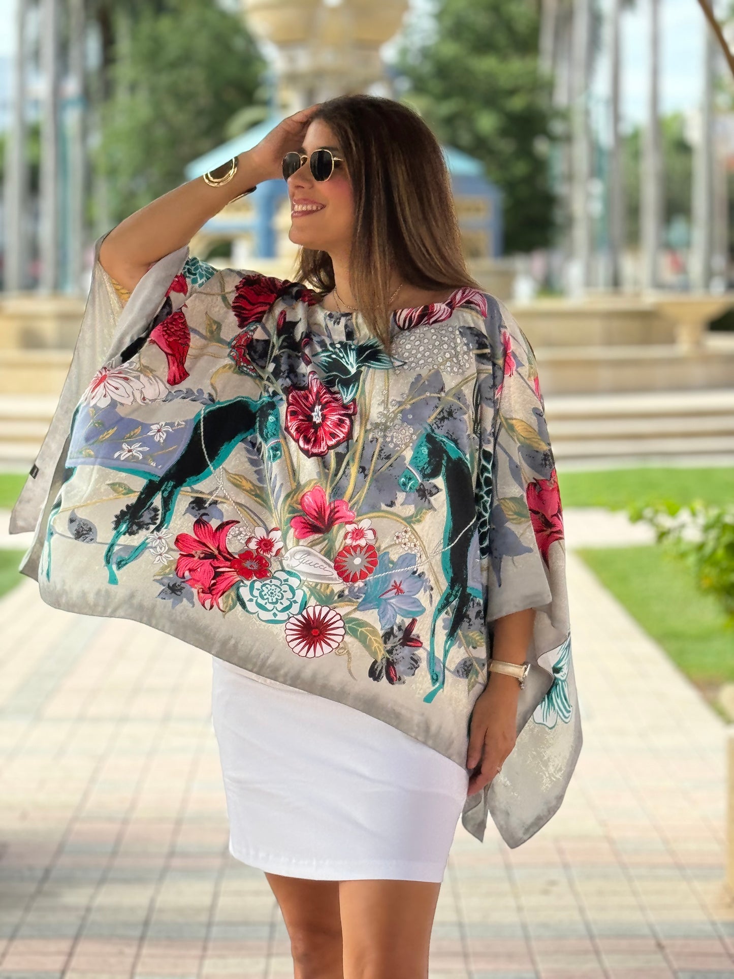 Tunic Horse in Taupe / Wholesale - Stacy Bradley Design