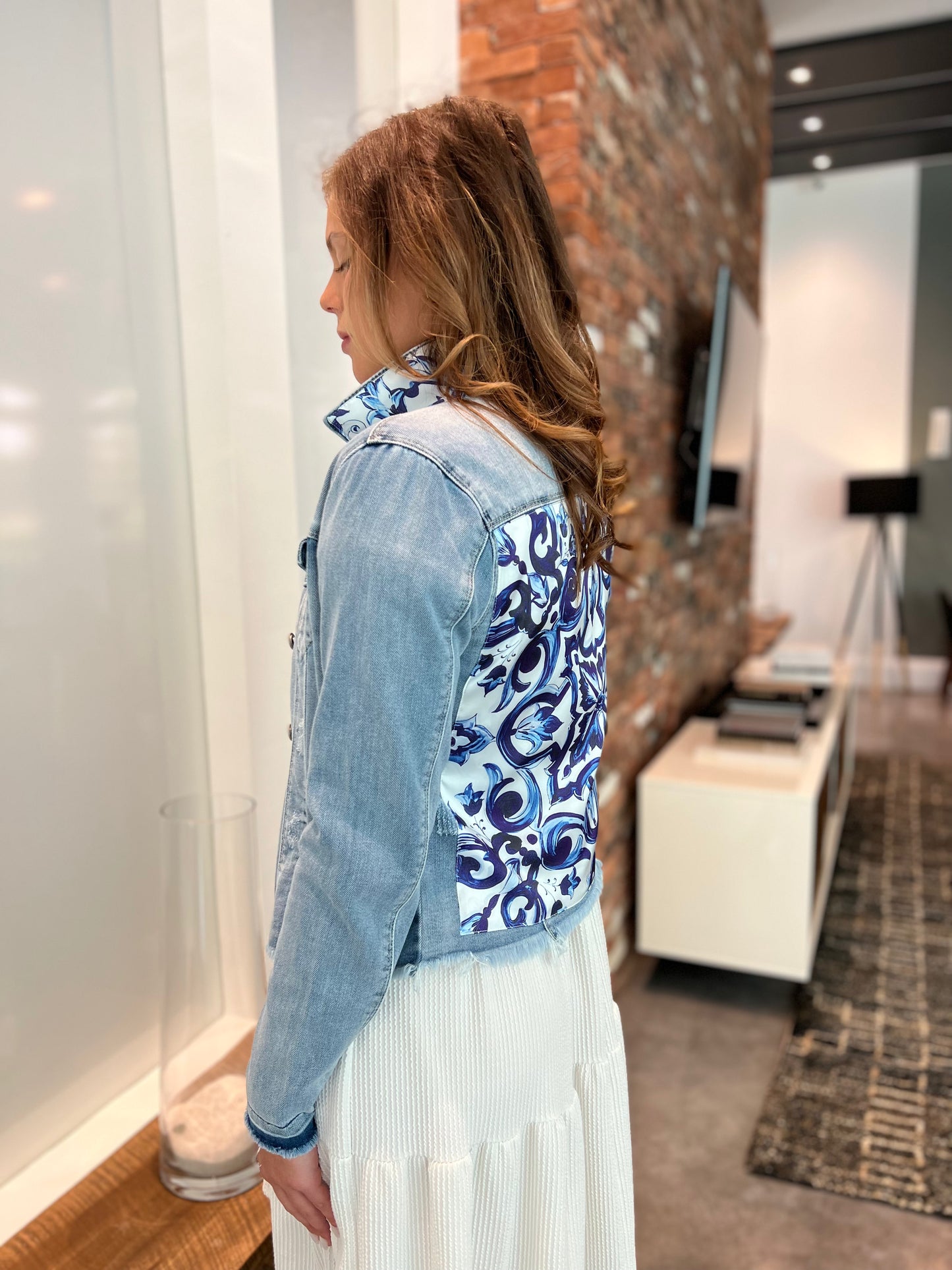The Light Denim Jacket / Love Blues