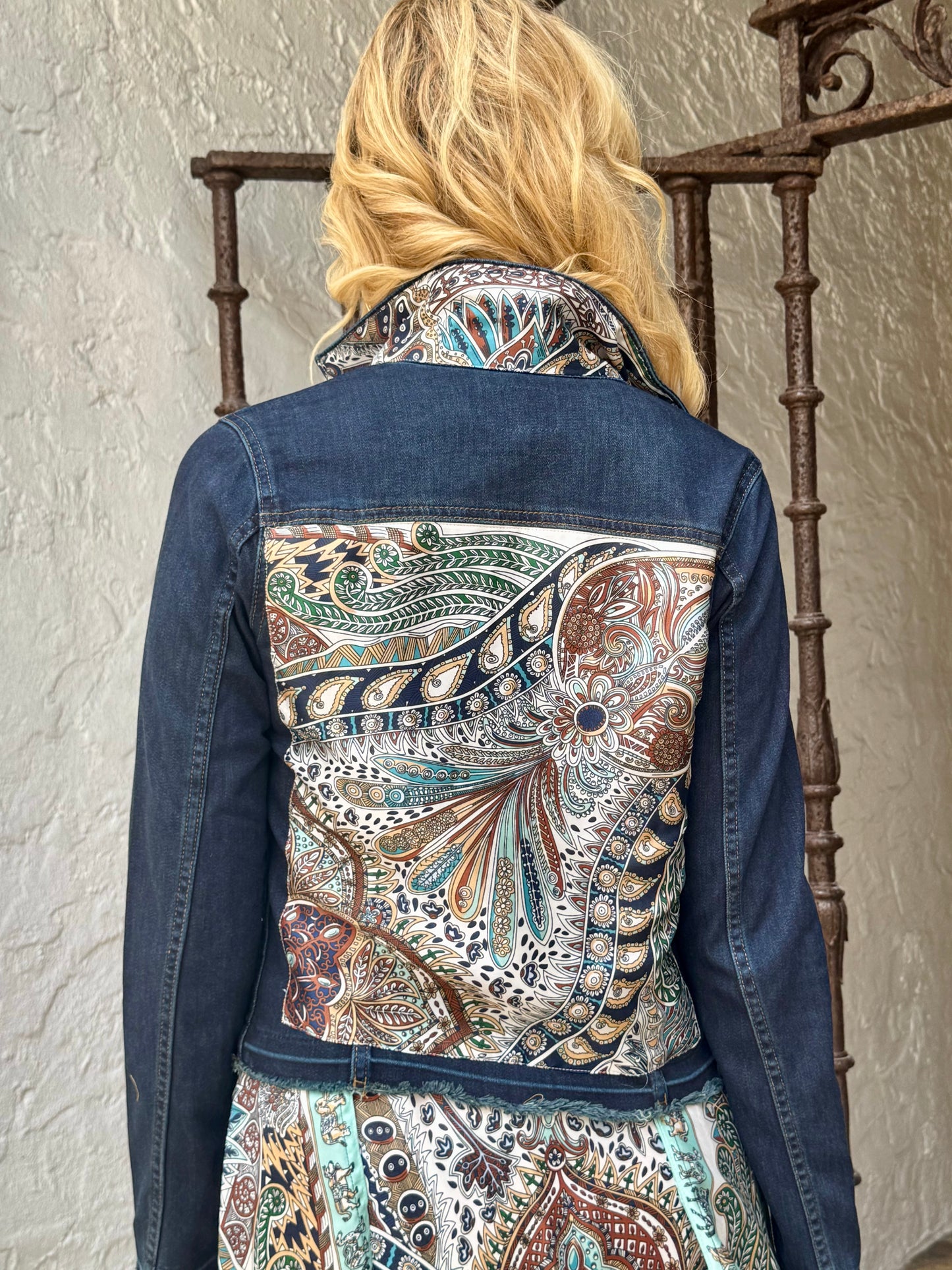 The Dark Denim Jacket / Lots of Fun Colors - Stacy Bradley Design