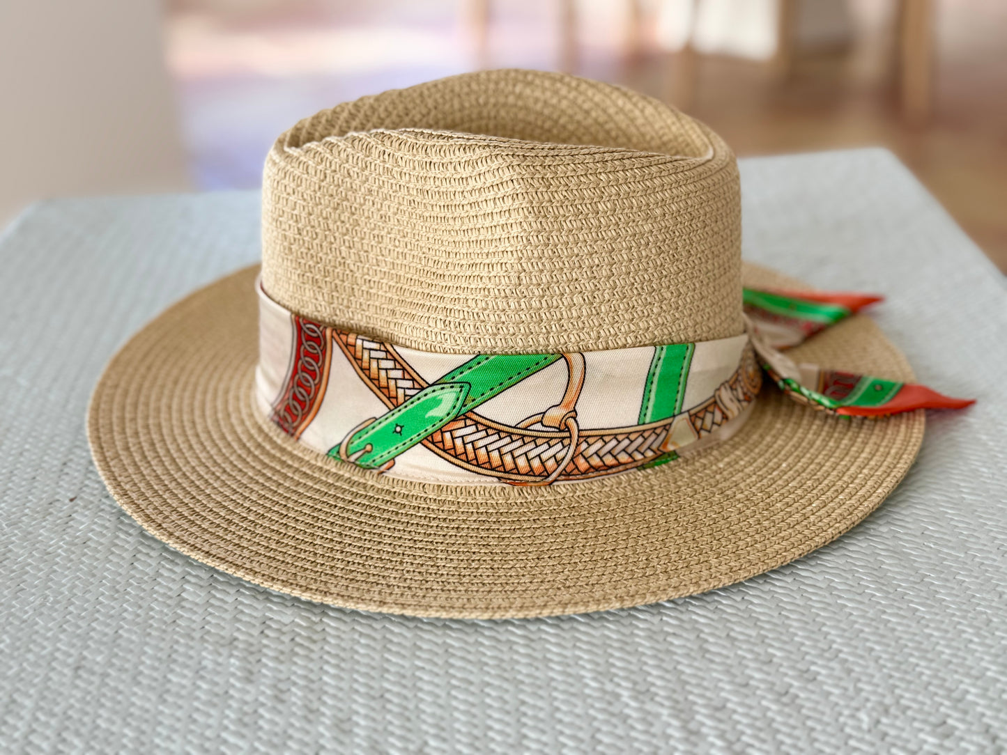 Hat / Orange Stirrup - Stacy Bradley Design