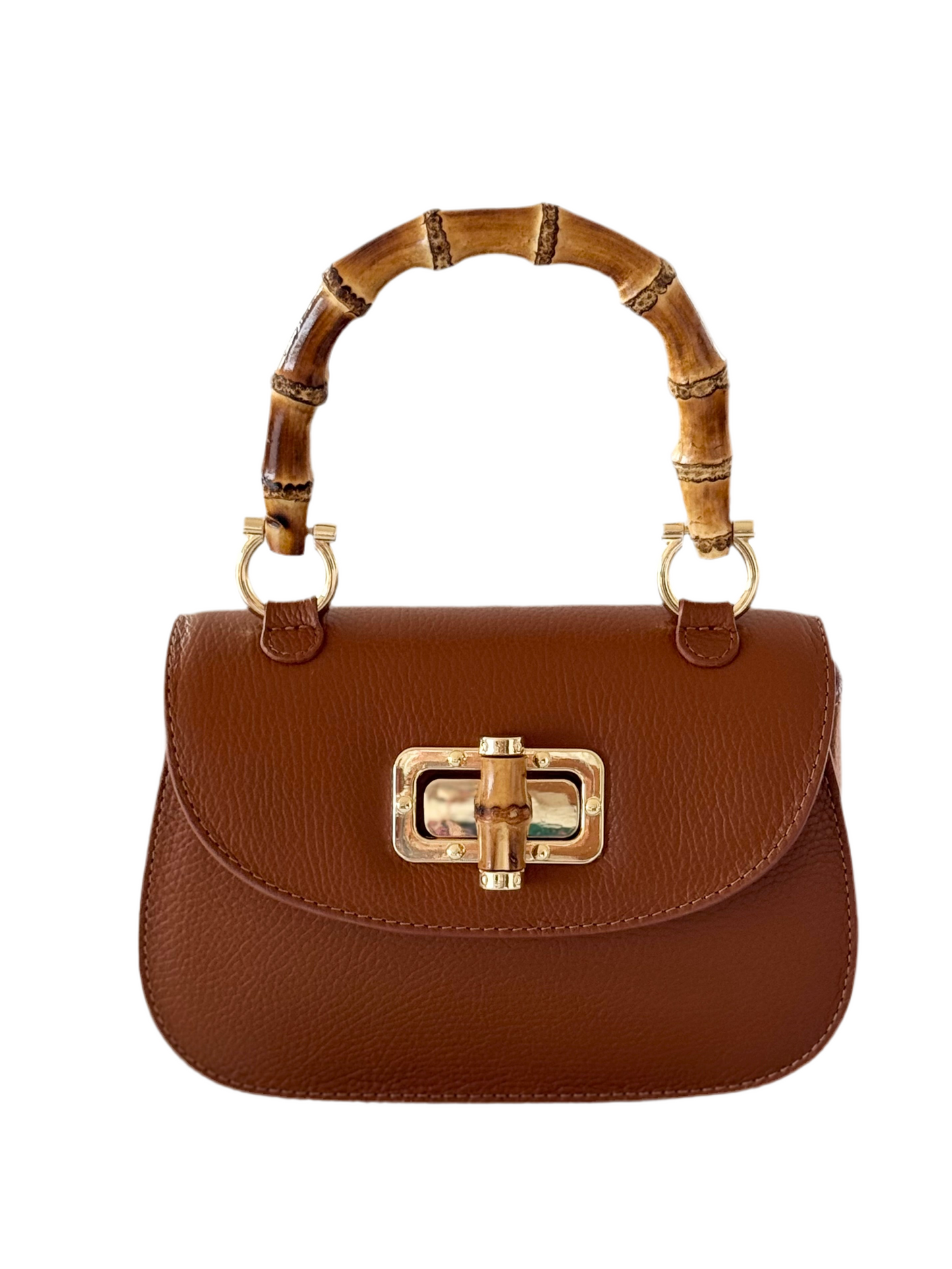 Purse / Como Crossbody Italian Leather / Brown - Stacy Bradley Design