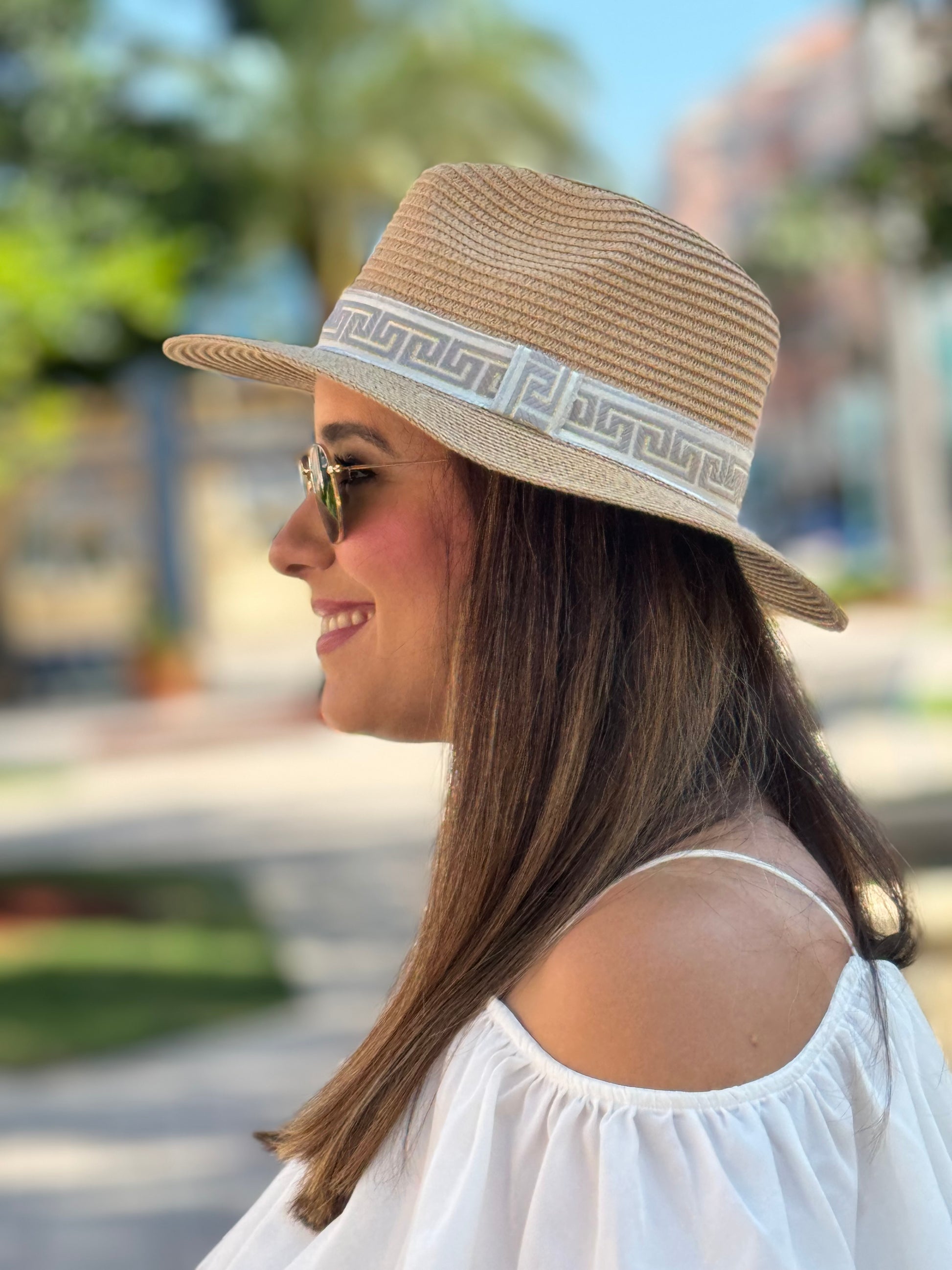 Hat / Greek Isle / Natural Gold / Wholesale - Stacy Bradley Design