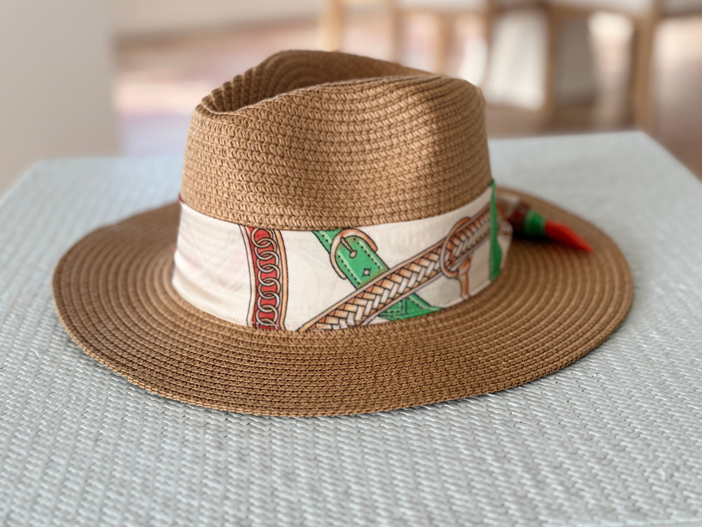 Hat / Orange Stirrup - Stacy Bradley Design