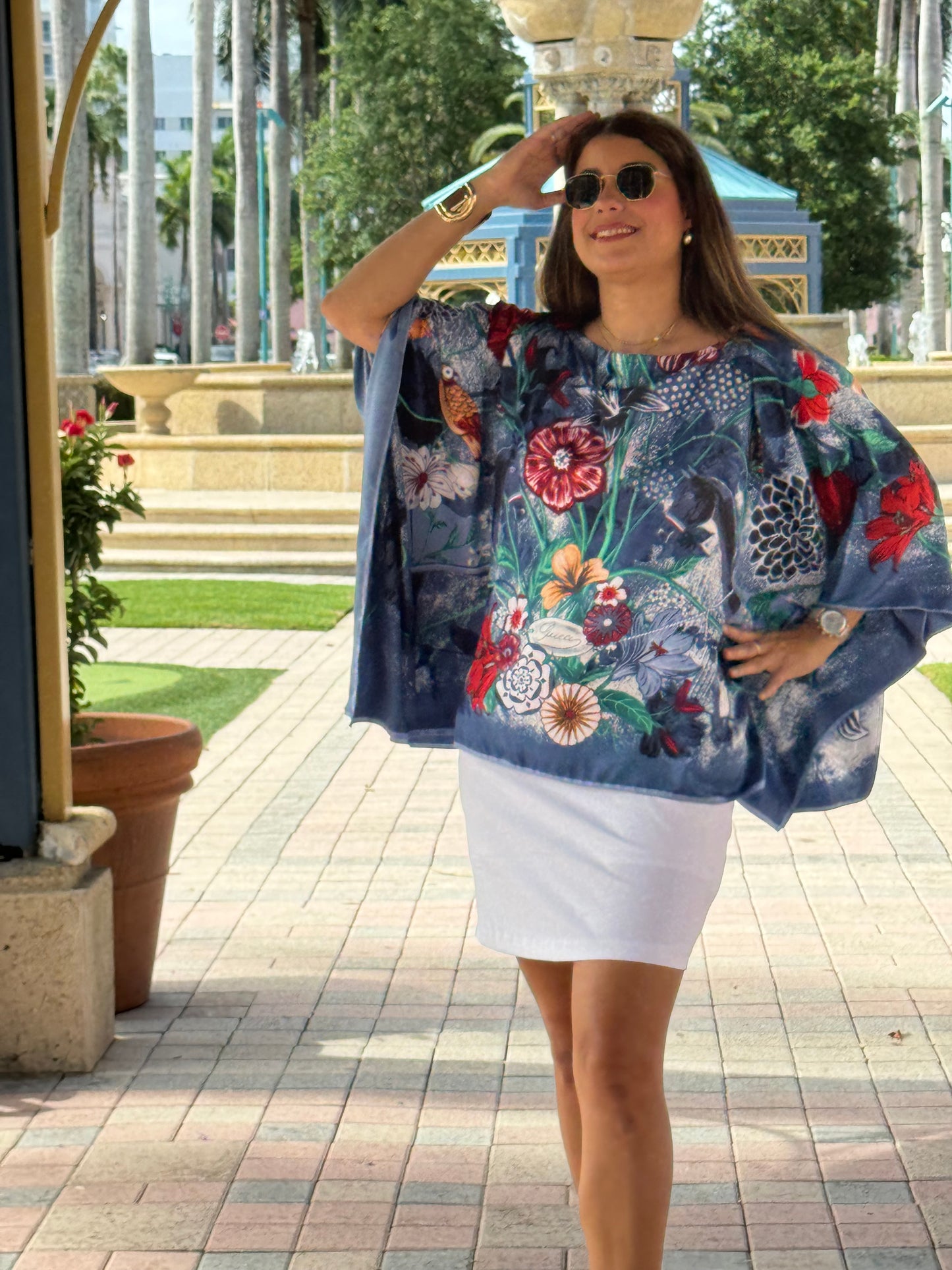 Tunic Horse in Blue / Wholesale - Stacy Bradley Design