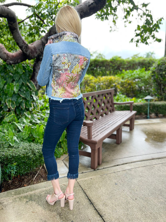 The Light Denim Jacket / Fall of Mauve / Wholesale - Stacy Bradley Design