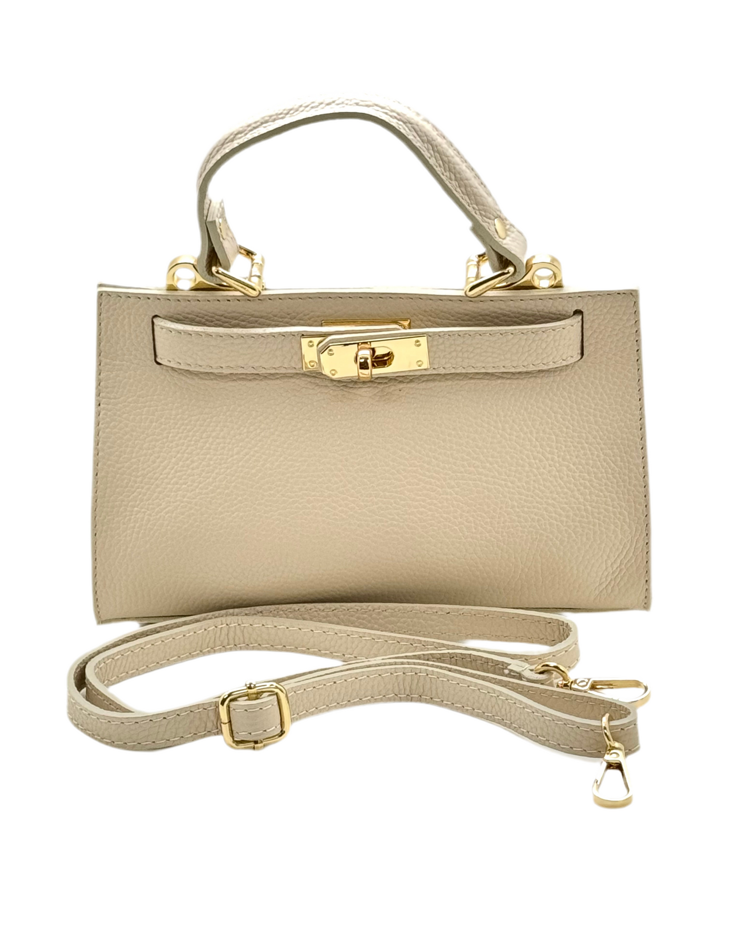Purse / Capri Italian Leather / Beige