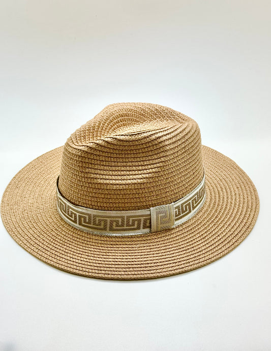 Hat / Greek Isle / Natural Gold / Wholesale - Stacy Bradley Design