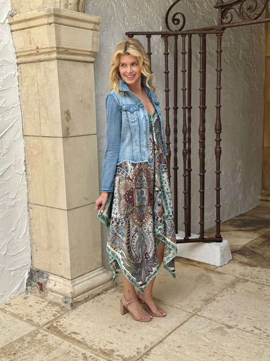 The Light Demin Jacket / Lots of Fun Colors / Wholesale - Stacy Bradley Design