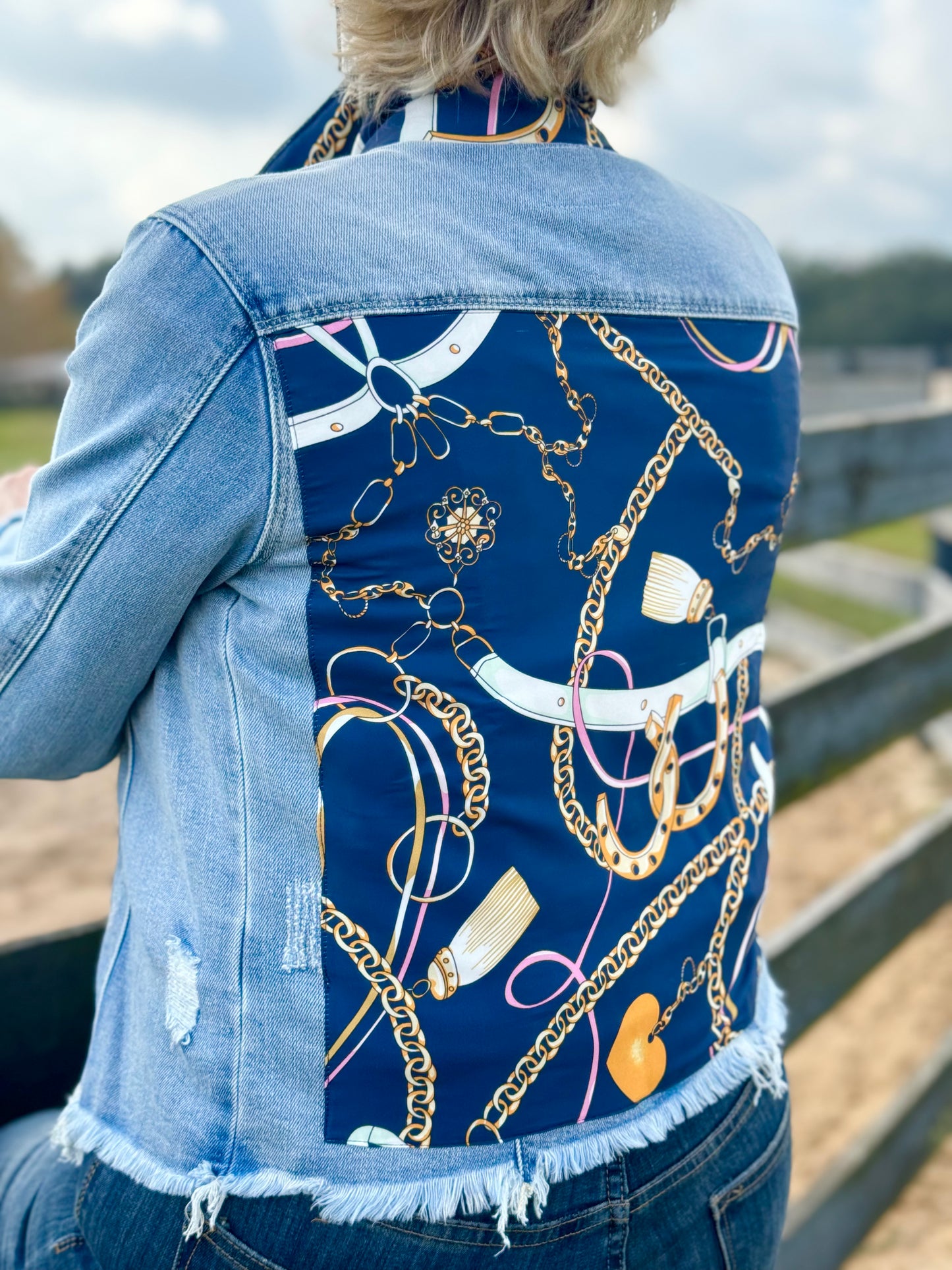 The Light Demin Jacket / Lucky You / Wholesale - Stacy Bradley Design