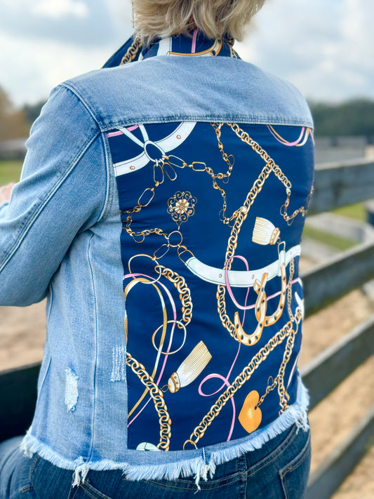 The Light Demin Jacket / Lucky You / Wholesale - Stacy Bradley Design