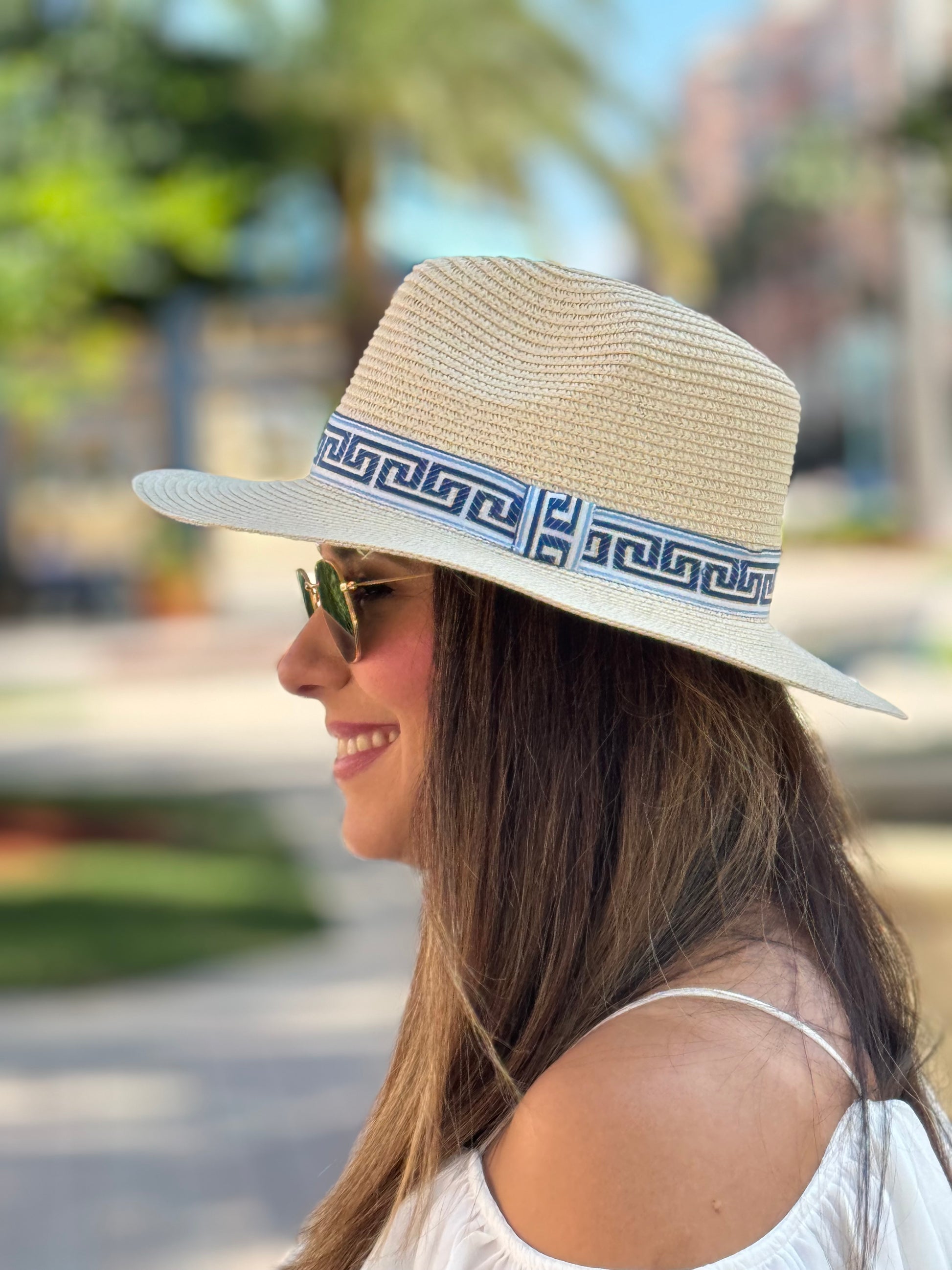 Hat / Greek Isle / Light Blue / Wholesale - Stacy Bradley Design