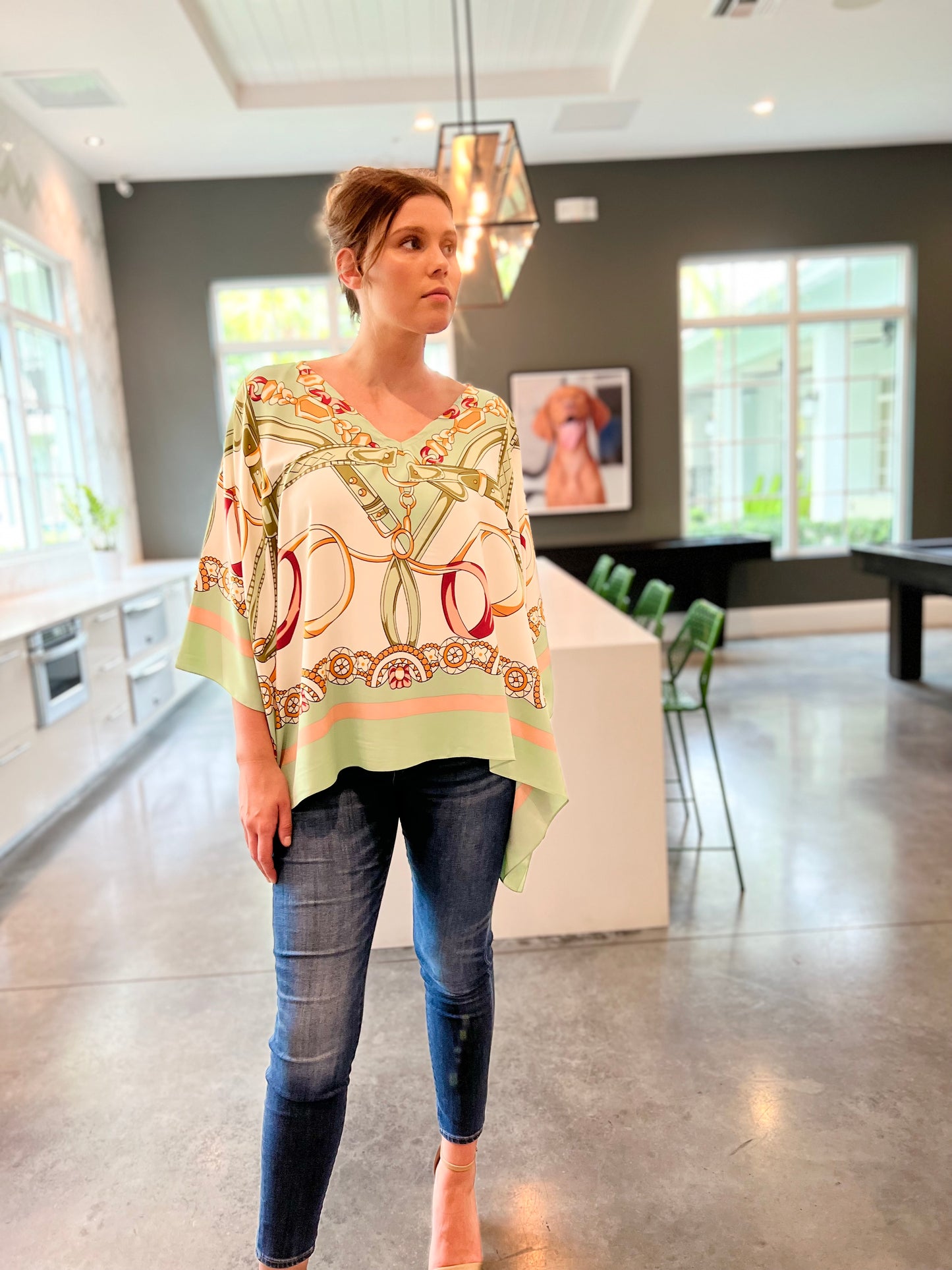 Tunic / Sage Straps / wholesale - Stacy Bradley Design
