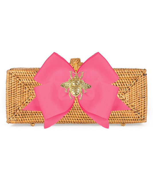 Colette - Hot Pink Fluffy Bow - Bee - Stacy Bradley Design