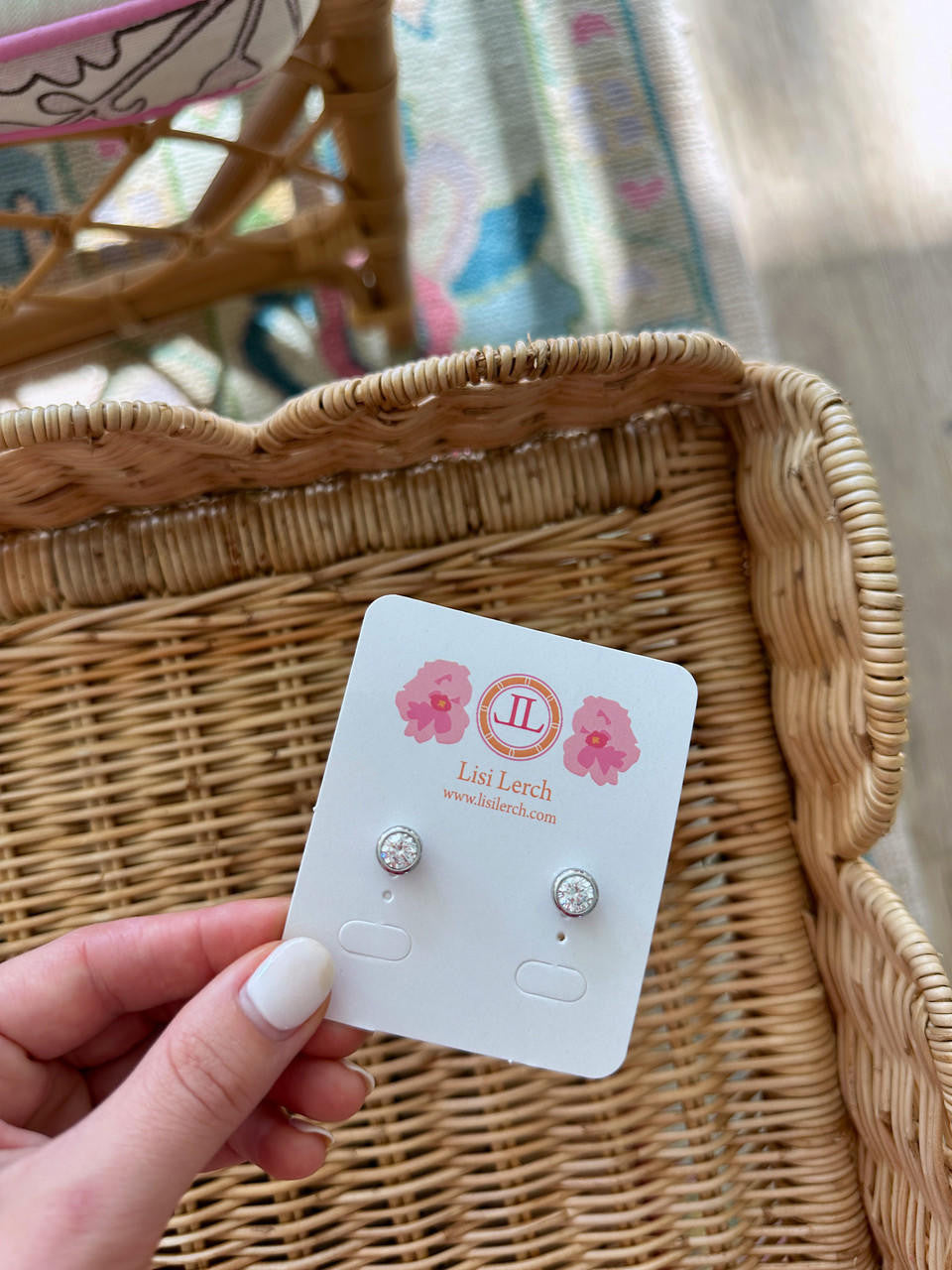 The Baby Bezel Stud - Amy Littleson Collection - Stacy Bradley Design
