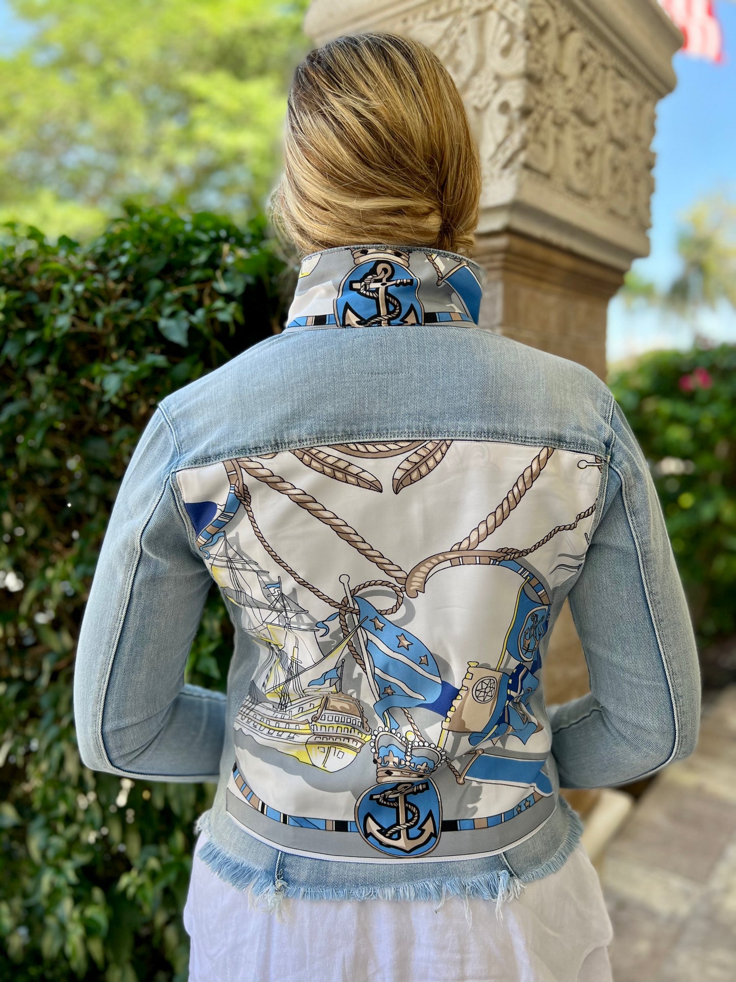 The Light Demin Jacket / My Anchor - Stacy Bradley Design