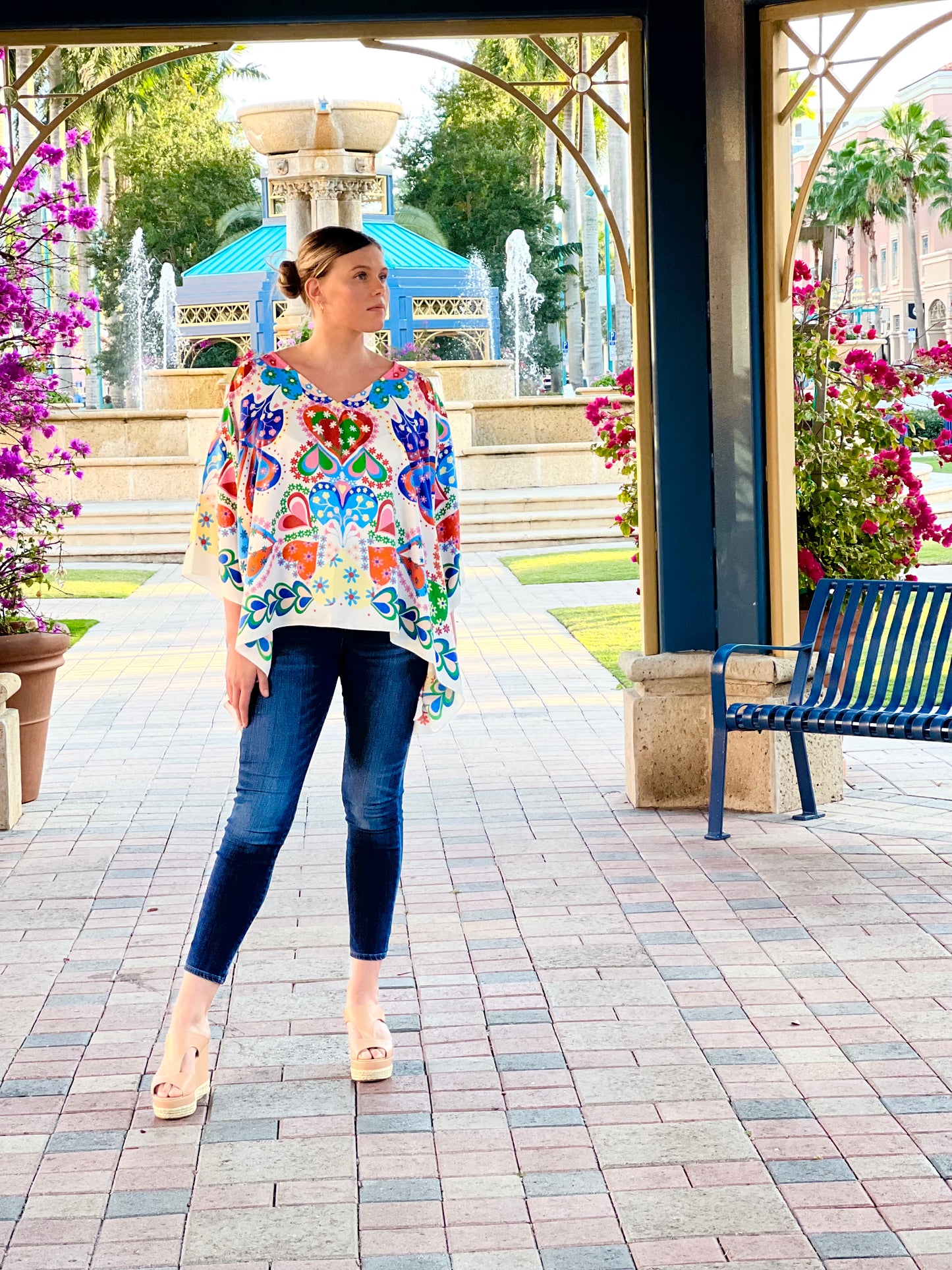 Tunic / Hearts of Color/Wholesale - Stacy Bradley Design