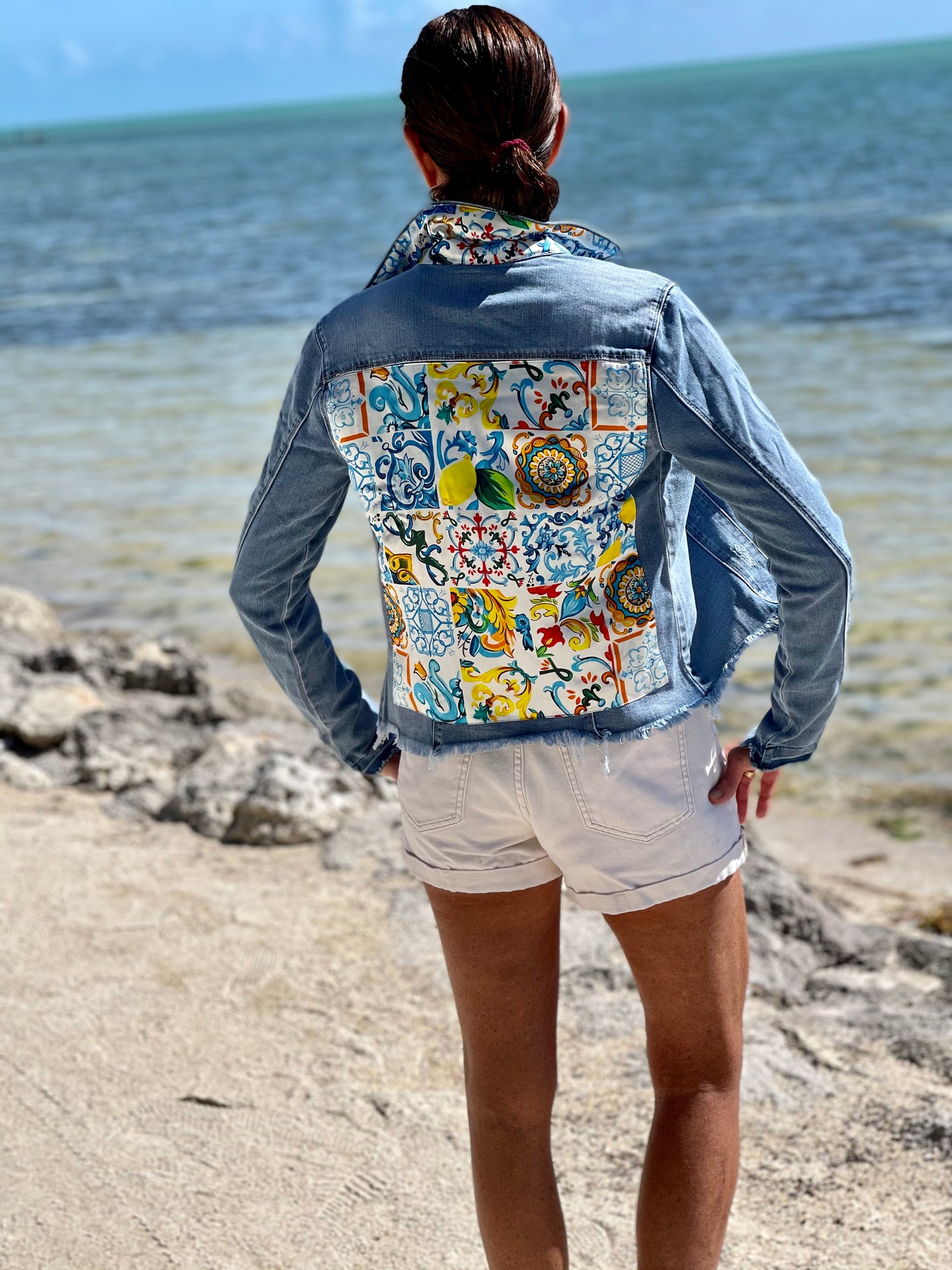 The Light Denim Jacket / Love Lemons / Wholesale - Stacy Bradley Design