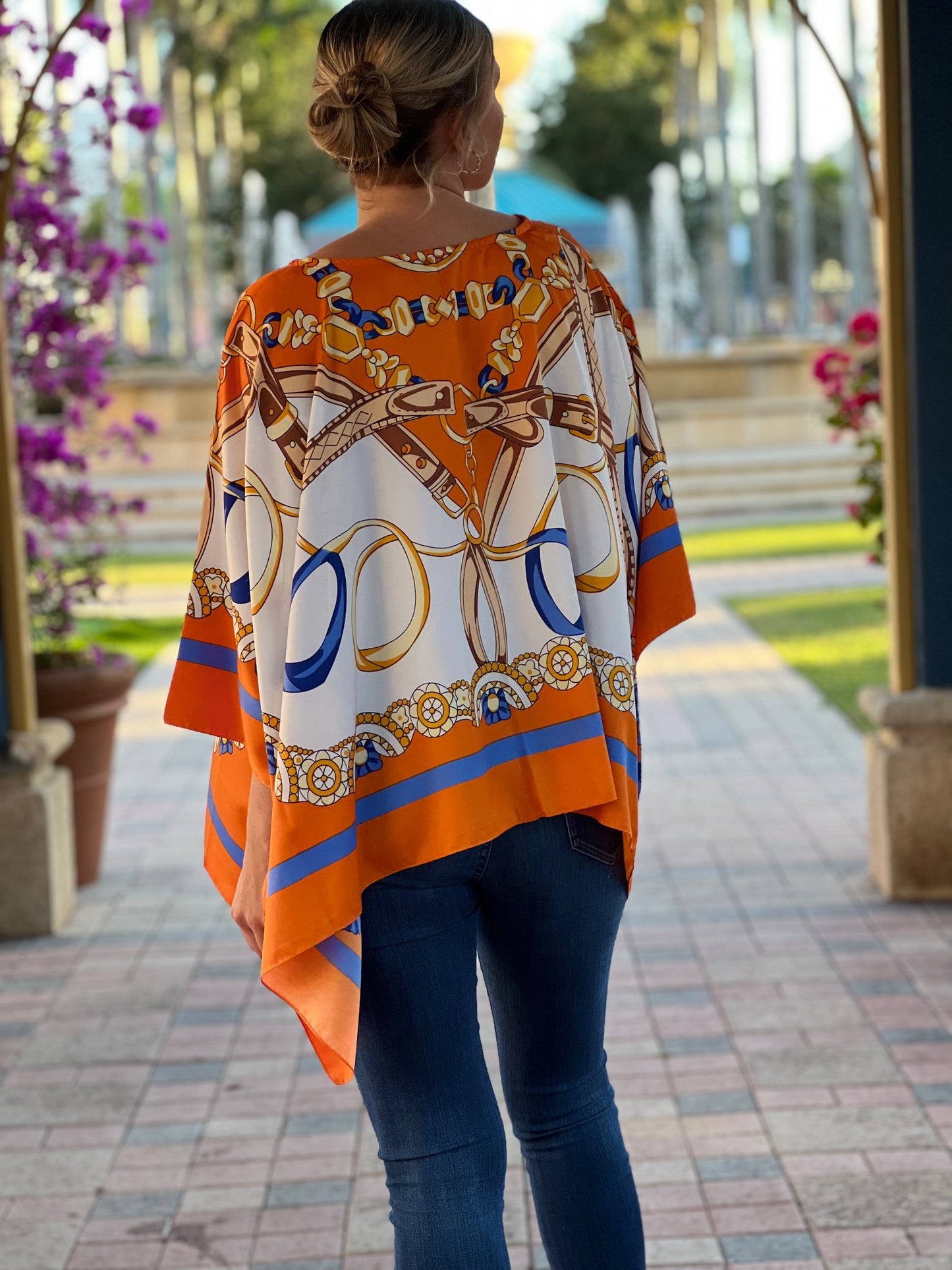 Tunic / Orange Straps/ Wholesale - Stacy Bradley Design