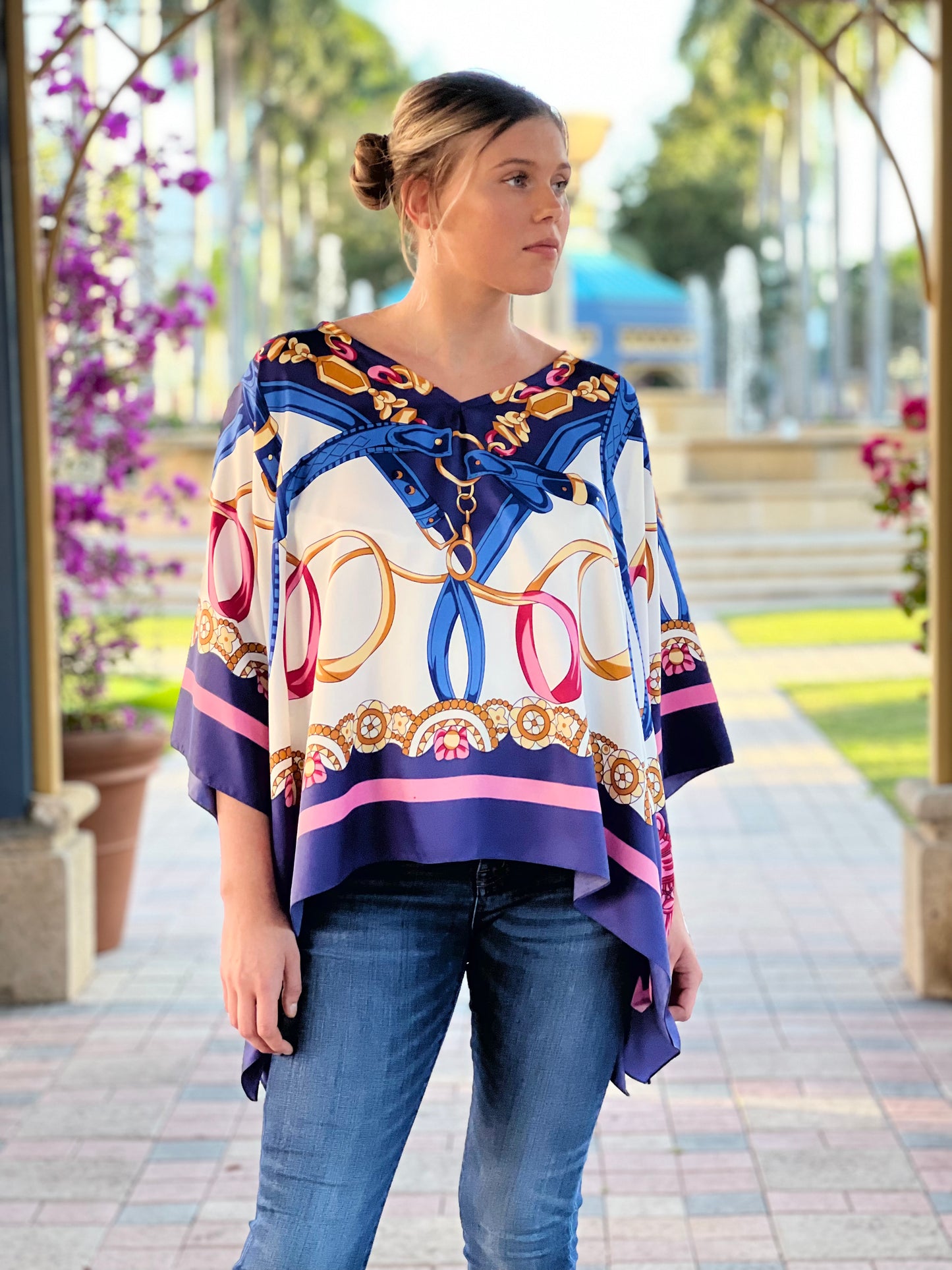 Tunic / Blue Straps / Wholesale - Stacy Bradley Design