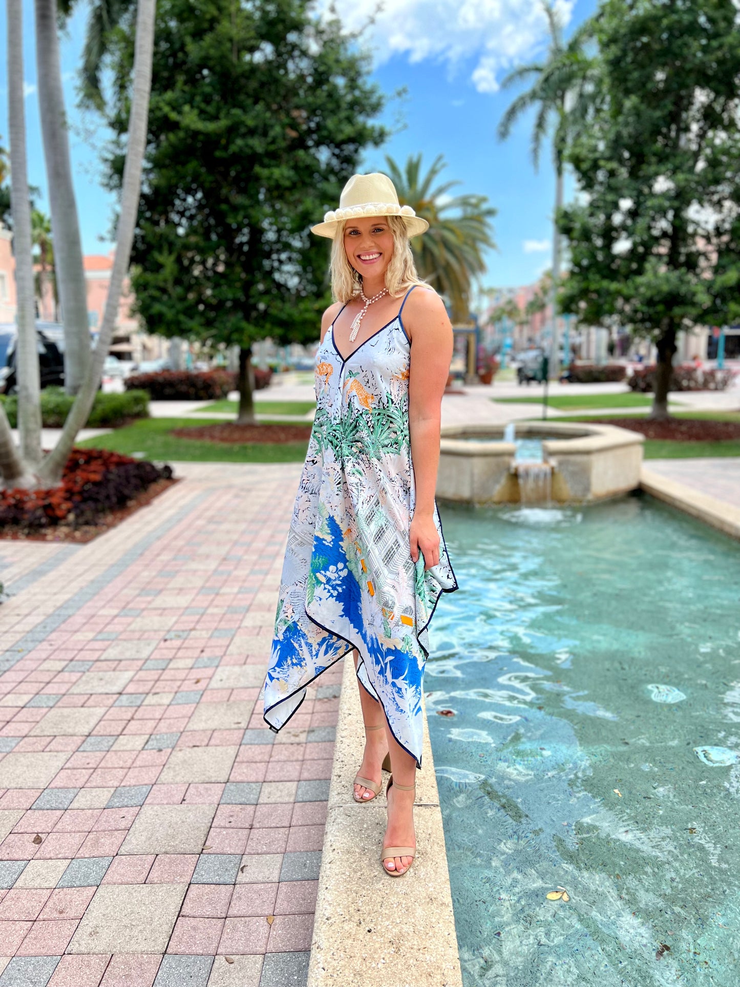 Silk Dress / Building Dreams - Stacy Bradley Design