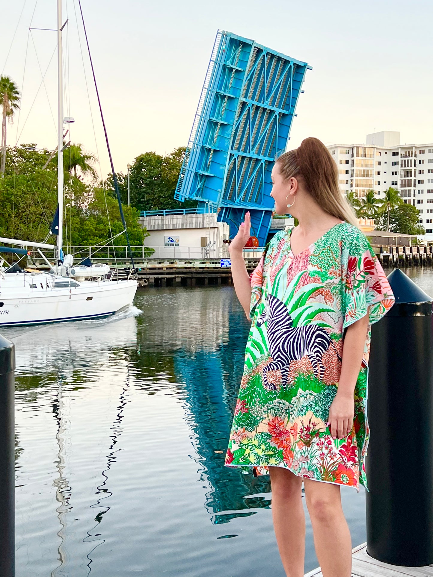 Caftan Zebra / Wholesale - Stacy Bradley Design