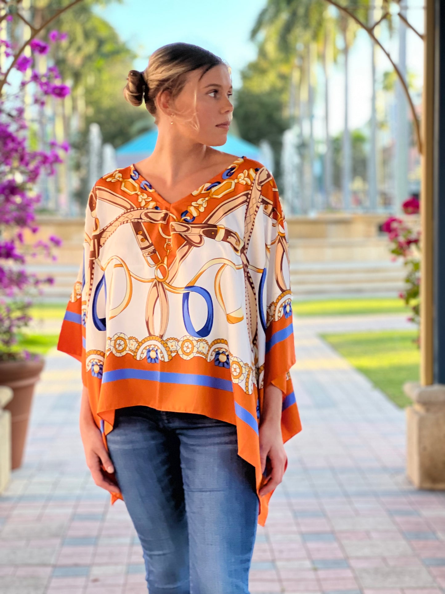 Tunic / Orange Straps/ Wholesale - Stacy Bradley Design