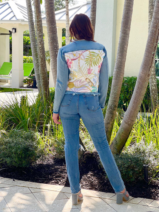 The Light Denim Jacket / Cool Summer Nights - Stacy Bradley Design