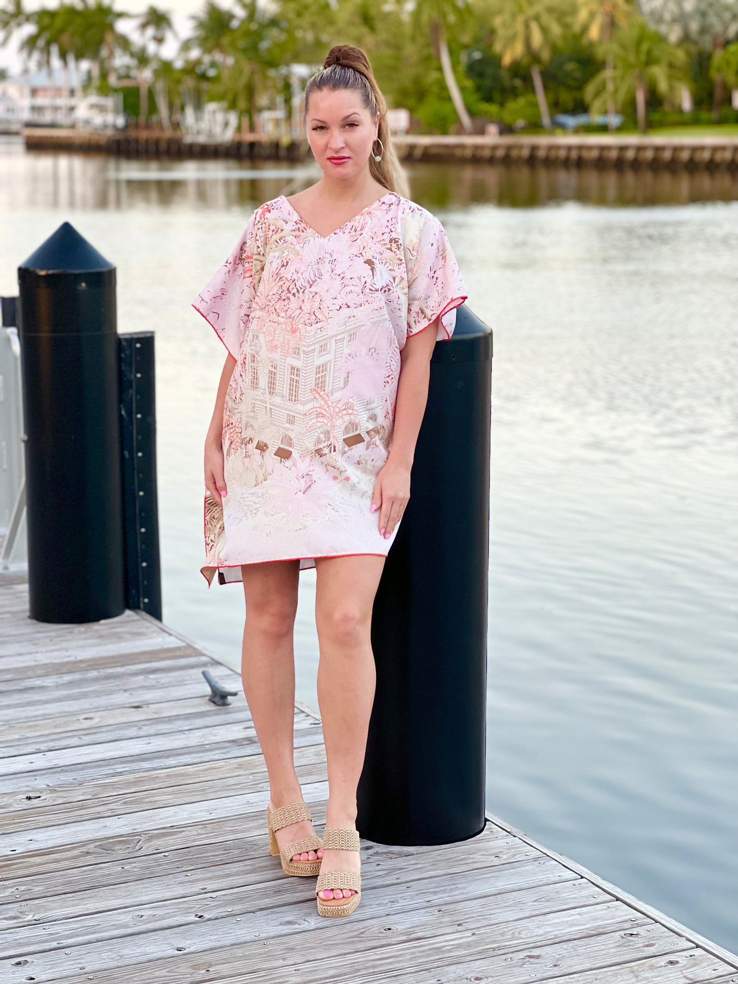 Caftan Love Pink and Orange