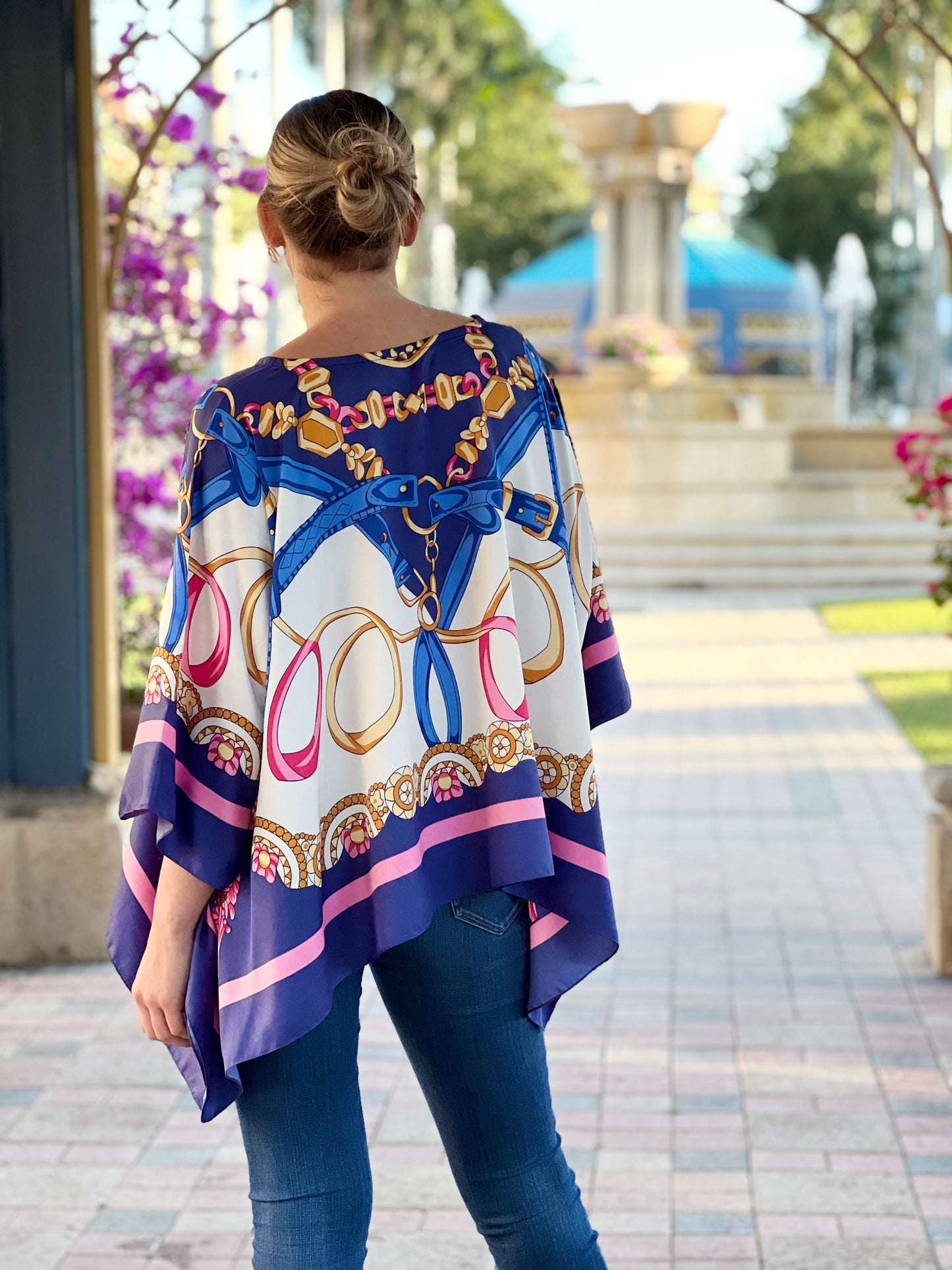 Tunic / Blue Straps / Wholesale - Stacy Bradley Design