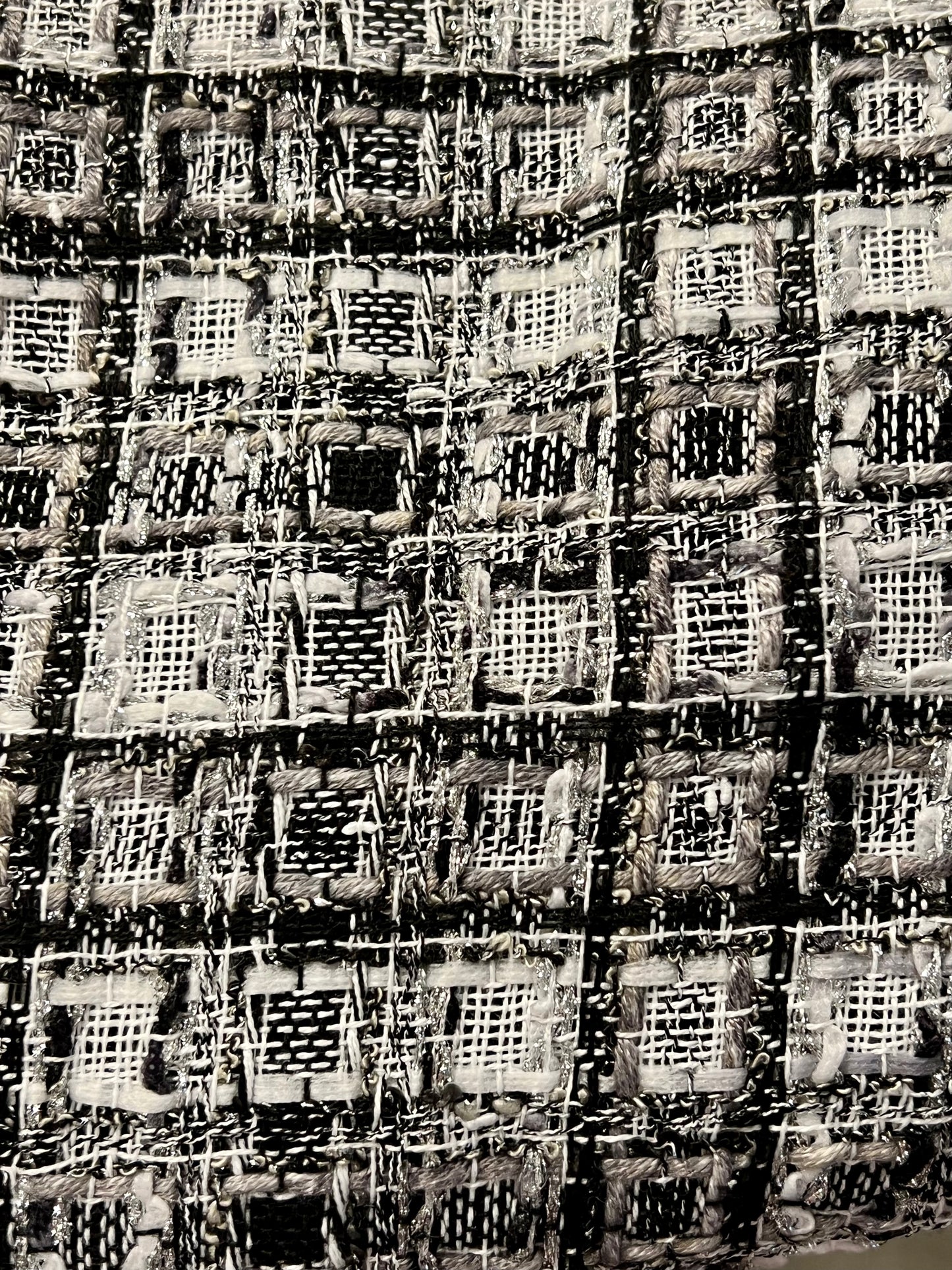 The Black Denim Jacket / Gray and Silver Tweed / Wholesale - Stacy Bradley Design