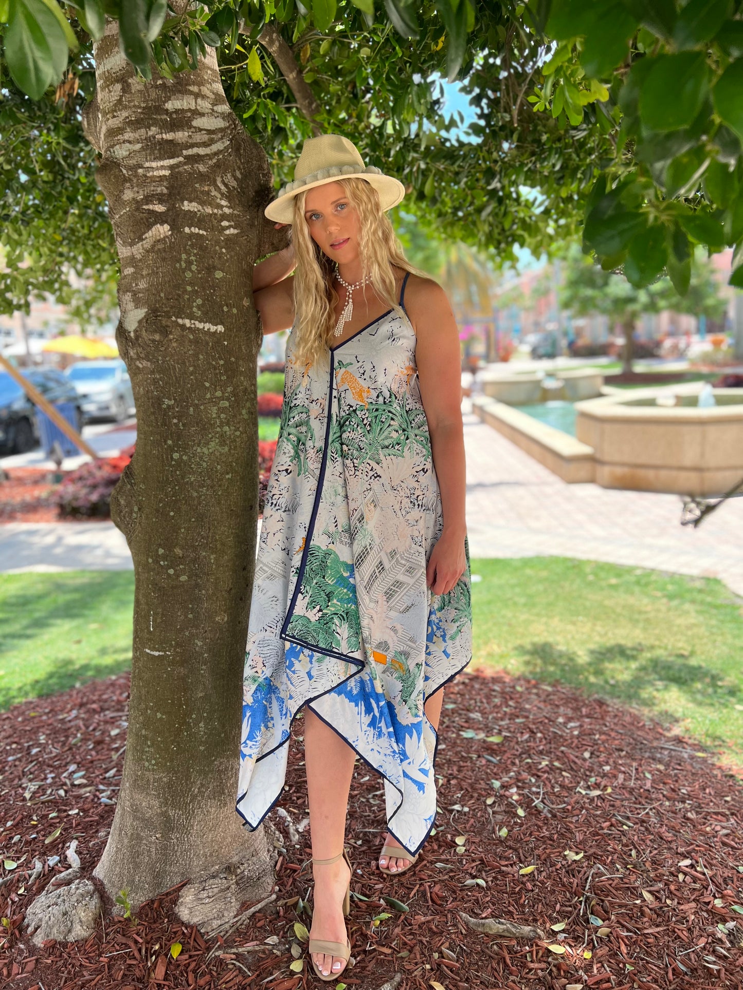 Silk Dress / Building Dreams - Stacy Bradley Design