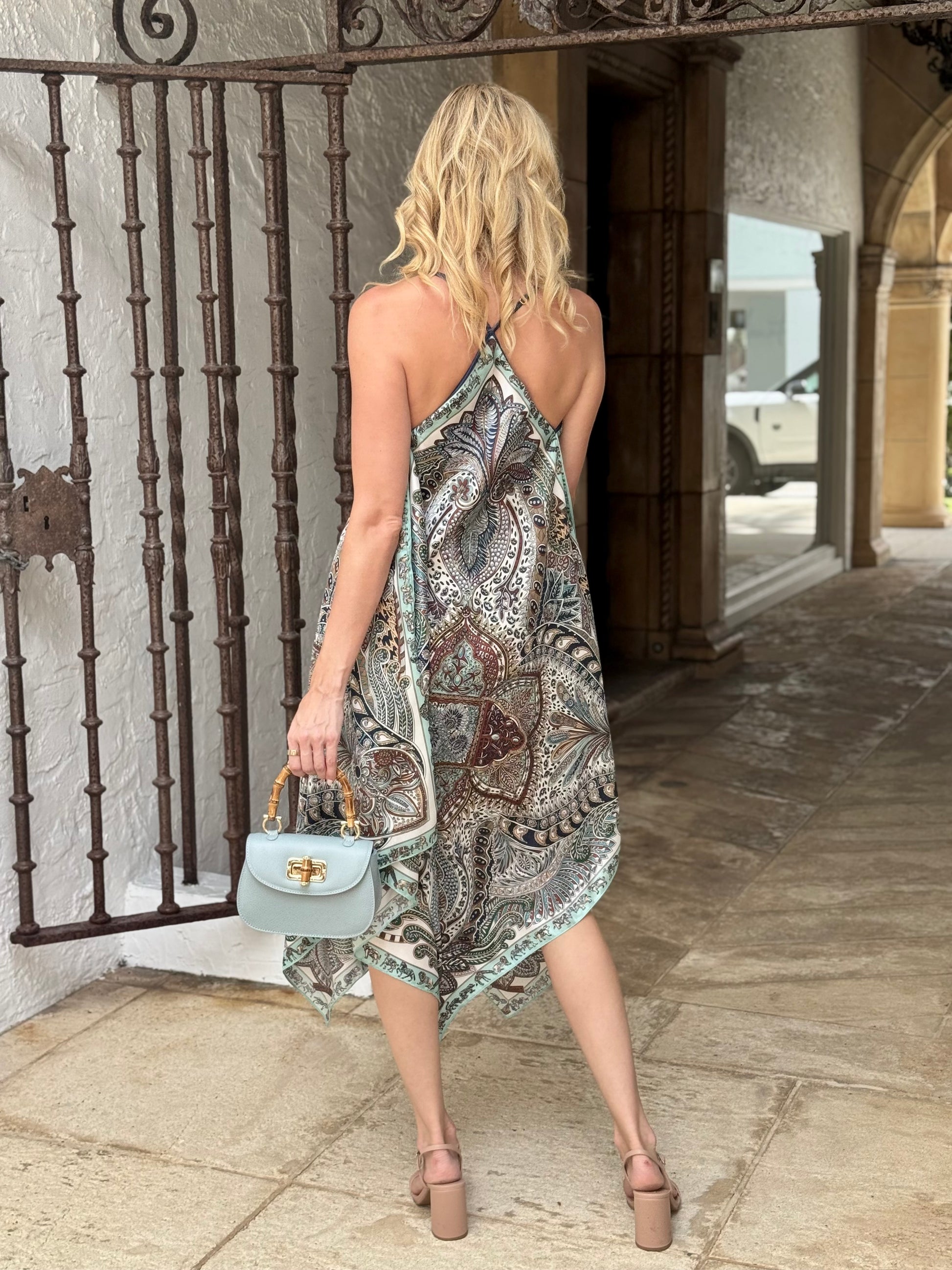 Silk Dress / Lots of Fun Colors - Stacy Bradley Design