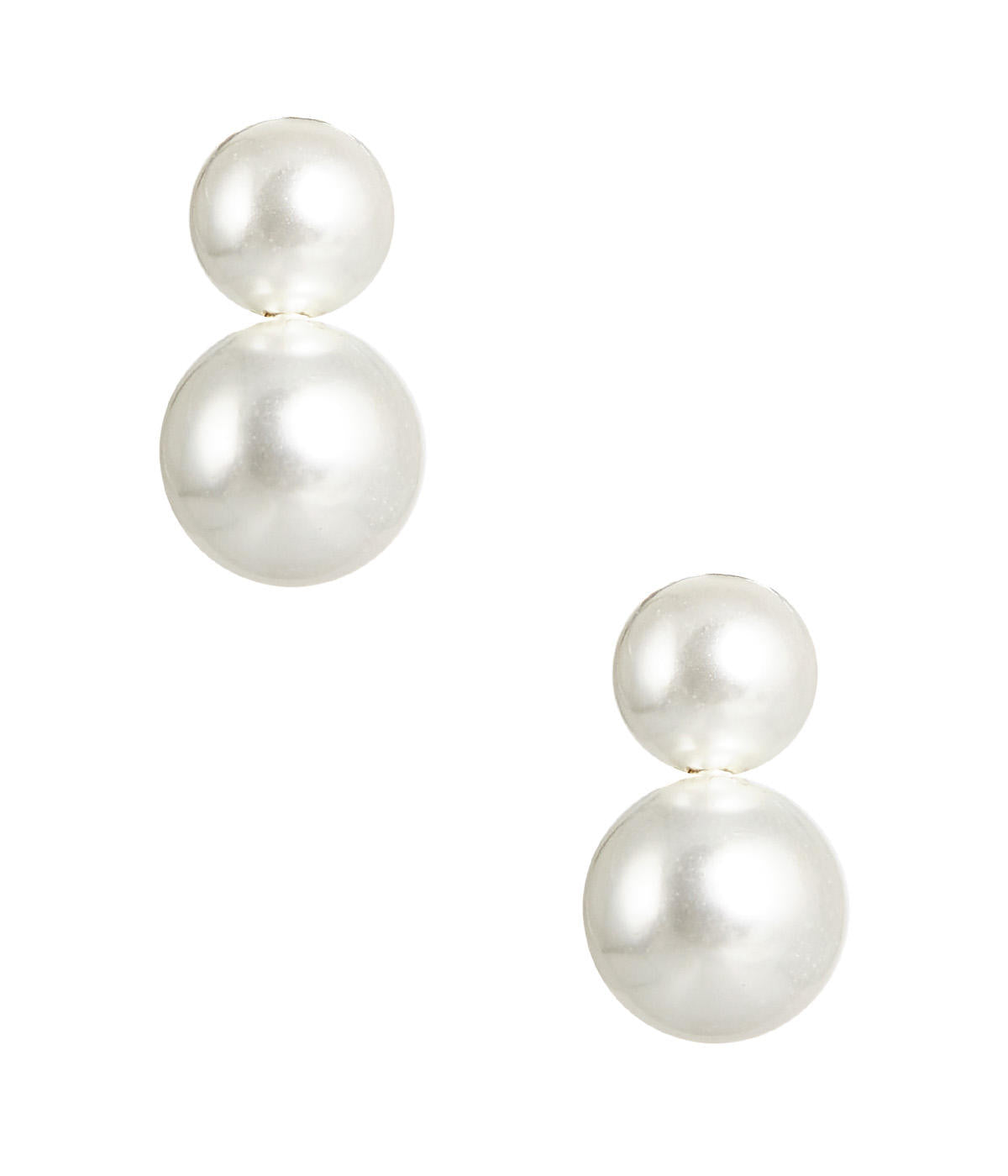 Audrey - Double Pearl earrings - Belle of  the Ball - Stacy Bradley Design