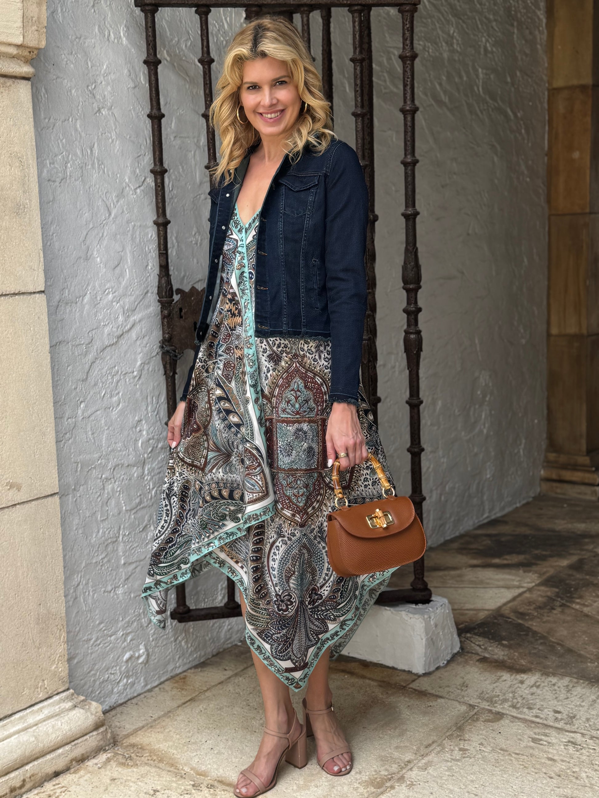 Silk Dress / Lots of Fun Colors - Stacy Bradley Design