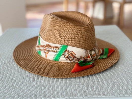 Hat / Orange Stirrup - Stacy Bradley Design