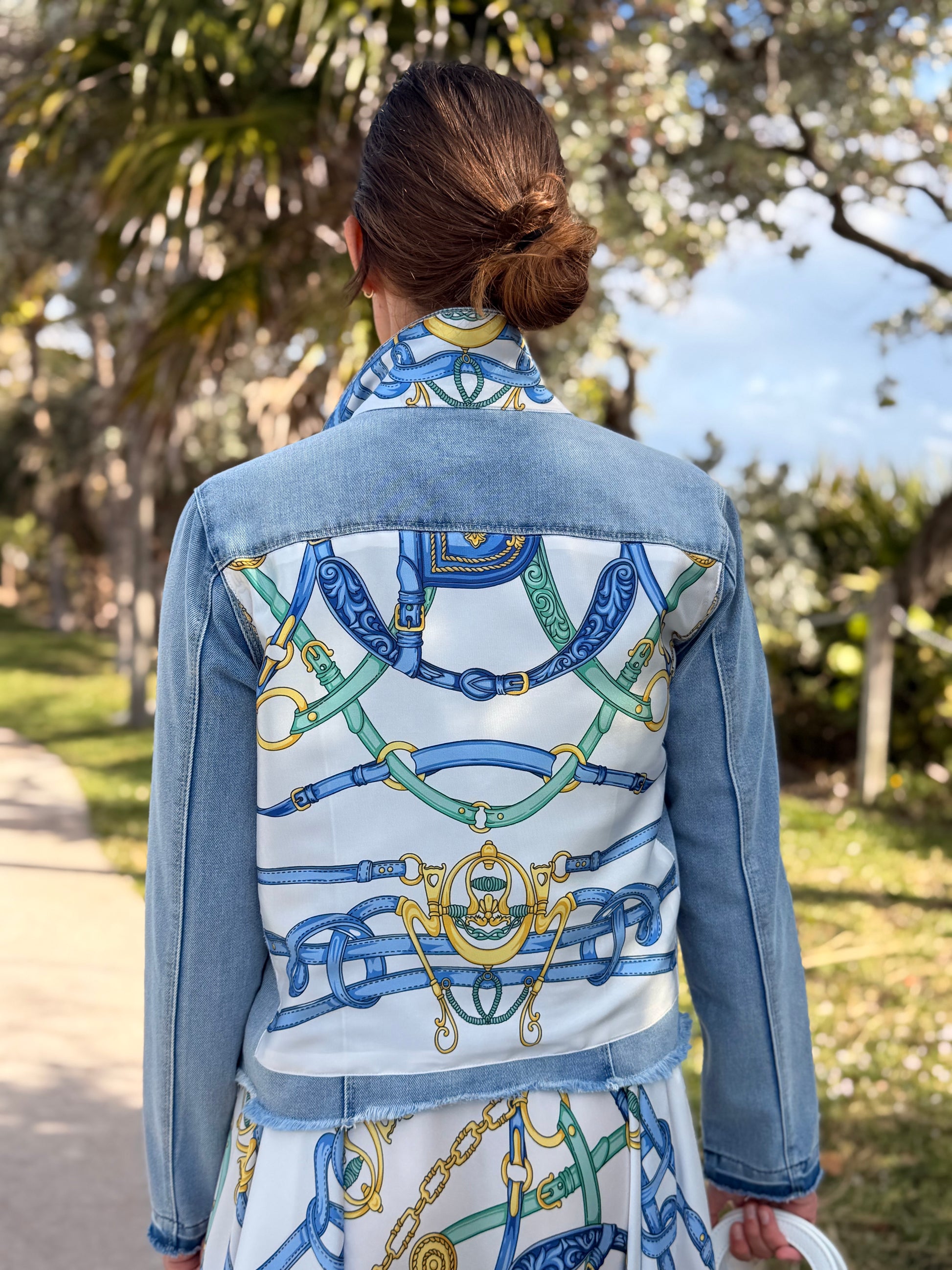 The Light Denim Jacket / Regal Equestrian - Stacy Bradley Design