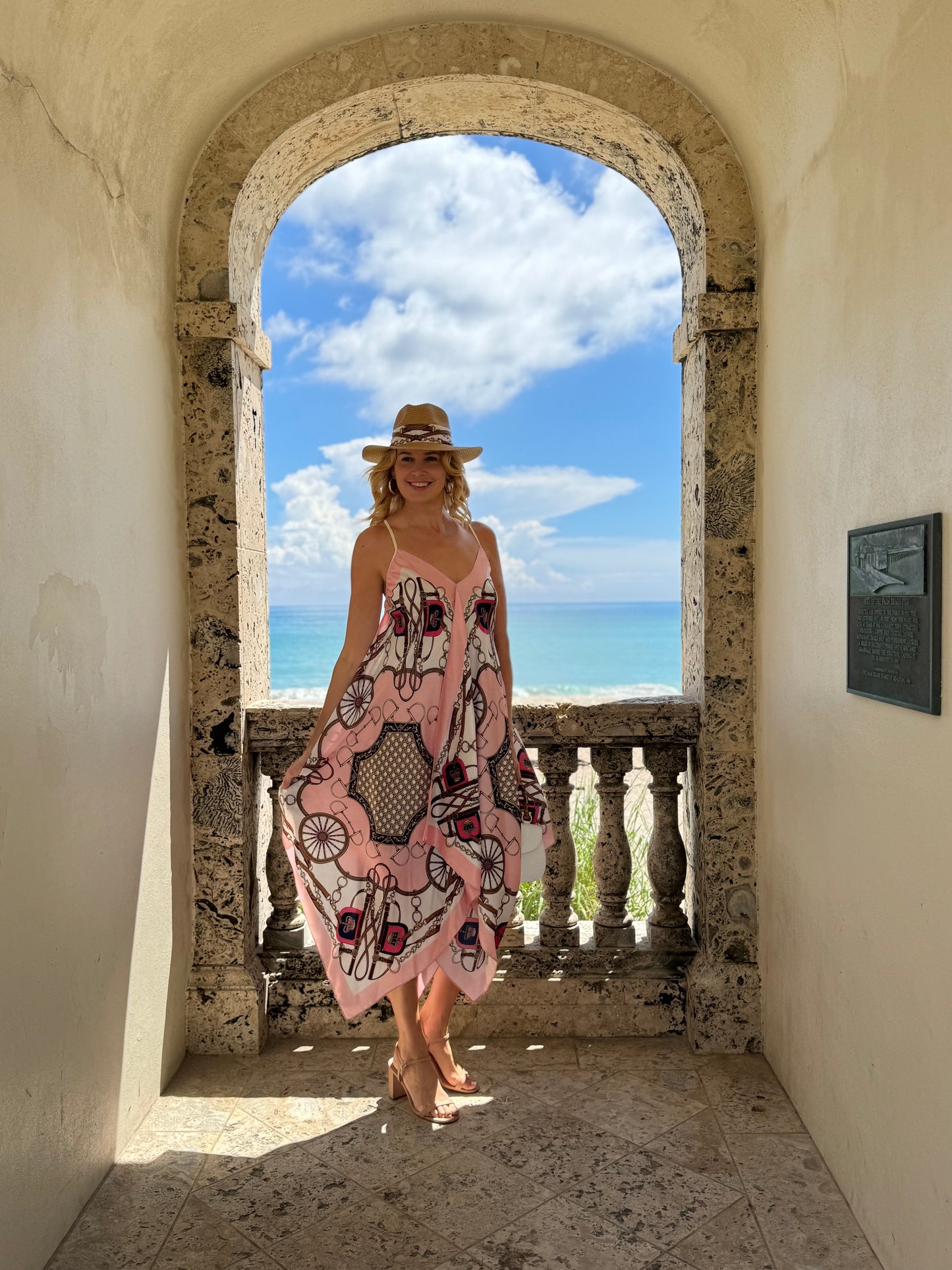 Silk Dress / Blush Bit - Stacy Bradley Design
