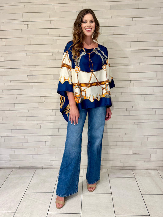 Tunic / Golden Navy - Stacy Bradley Design