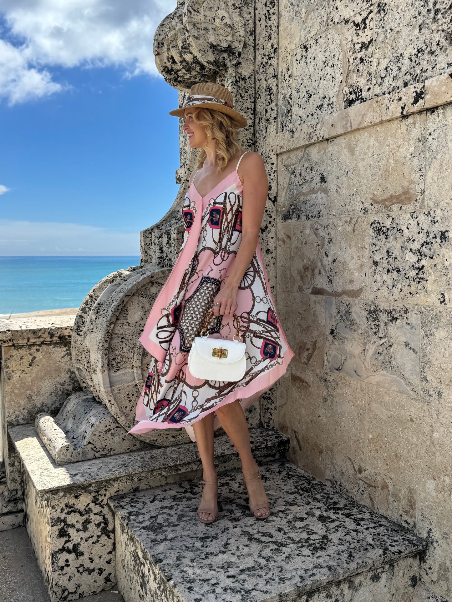 Silk Dress / Blush Bit - Stacy Bradley Design