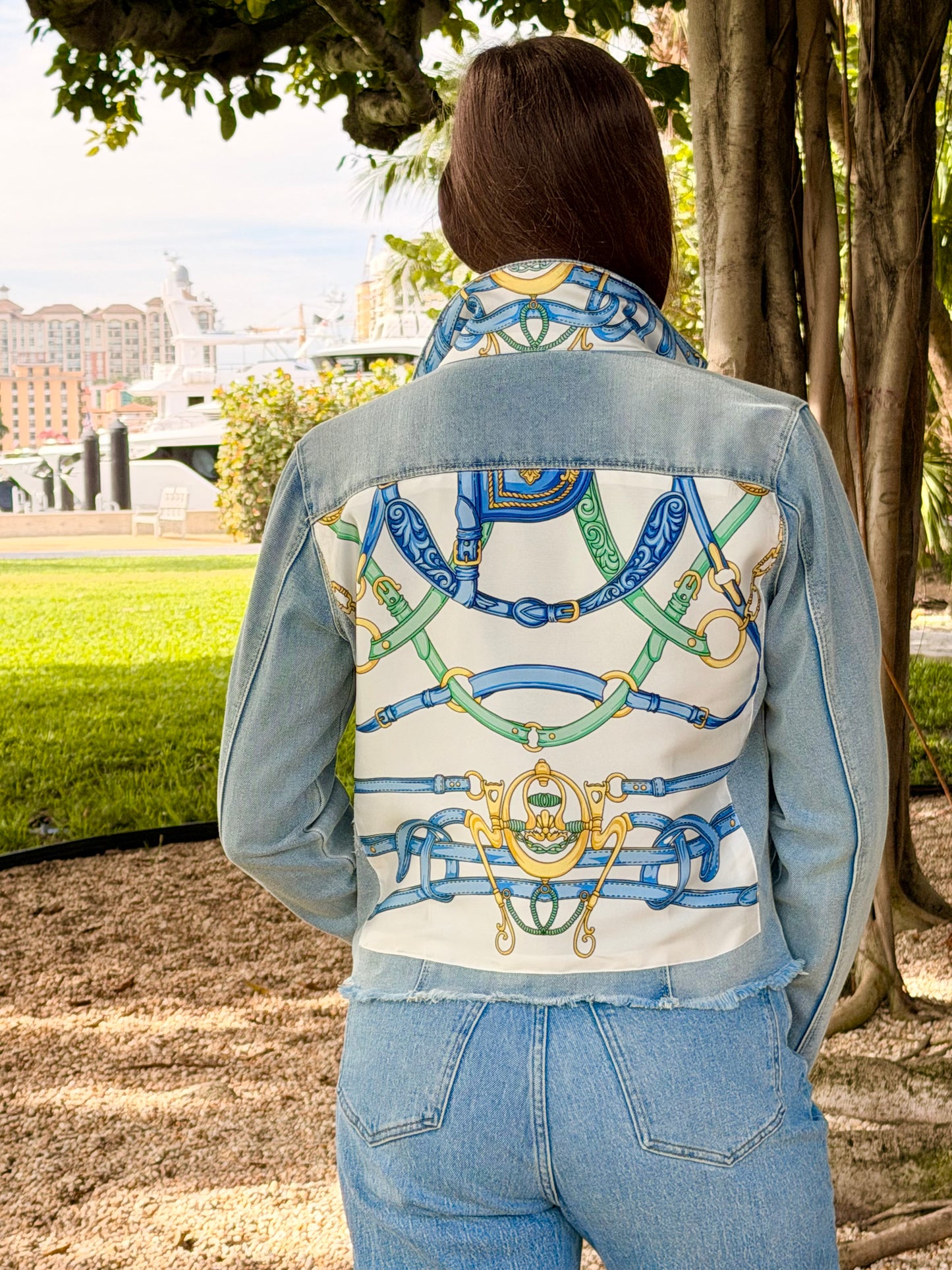 The Light Denim Jacket / Regal Equestrian - Stacy Bradley Design