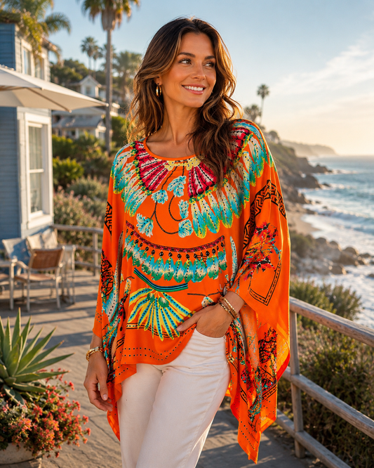 Tunic / Tropical Glow - Stacy Bradley Design